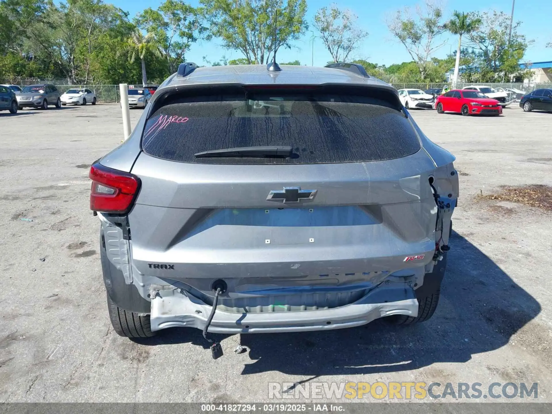 16 Photograph of a damaged car KL77LJE26RC049329 CHEVROLET TRAX 2024