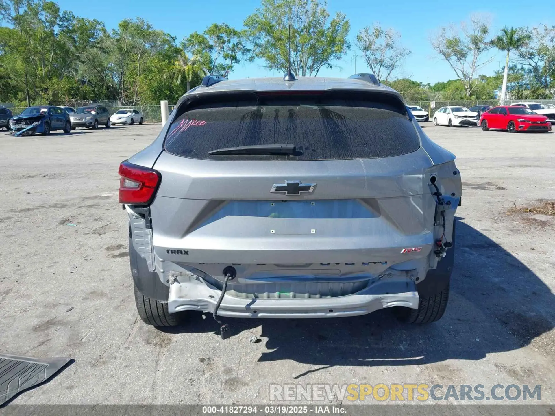 6 Photograph of a damaged car KL77LJE26RC049329 CHEVROLET TRAX 2024