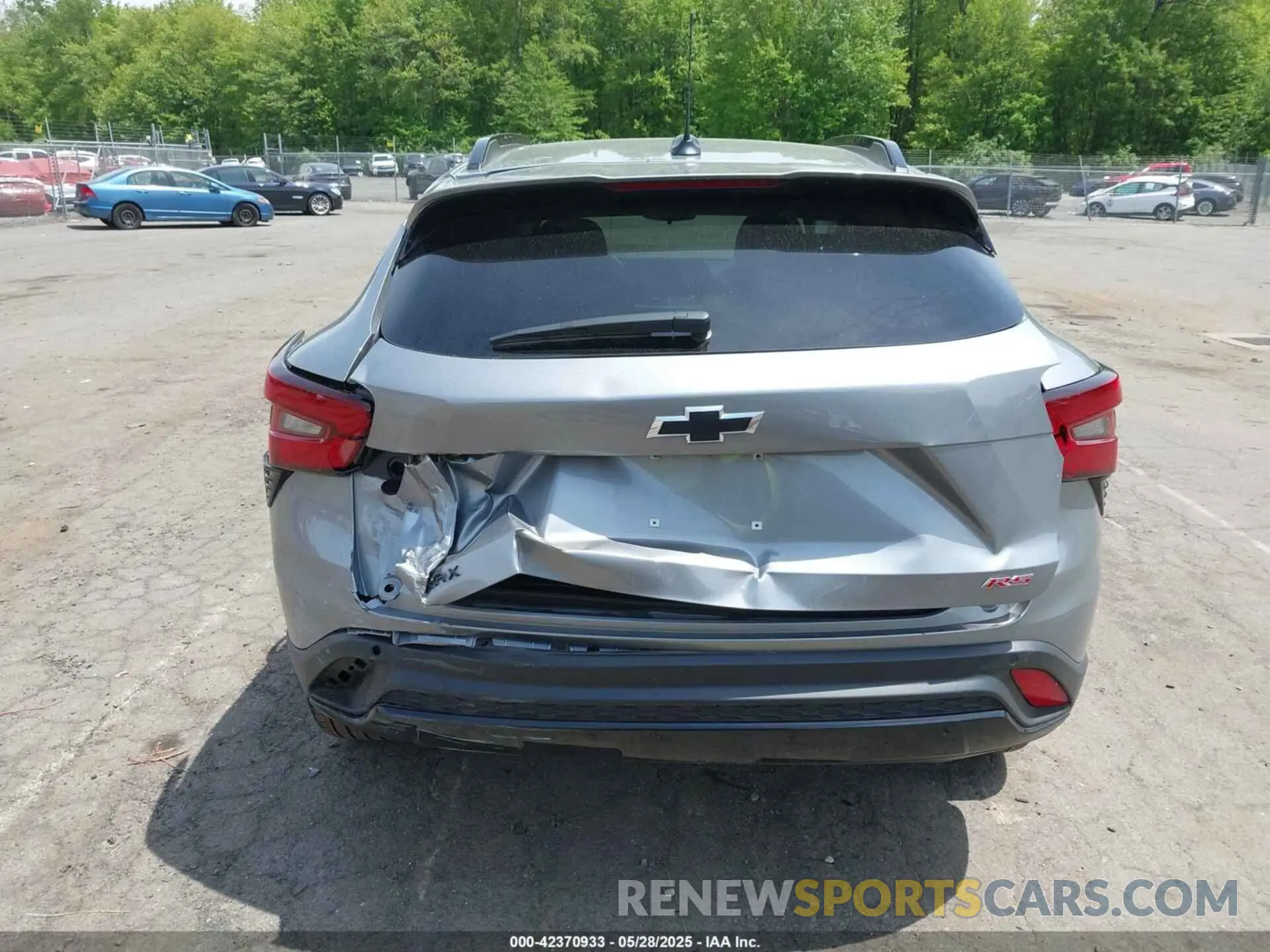 16 Photograph of a damaged car KL77LJE26RC221603 CHEVROLET TRAX 2024