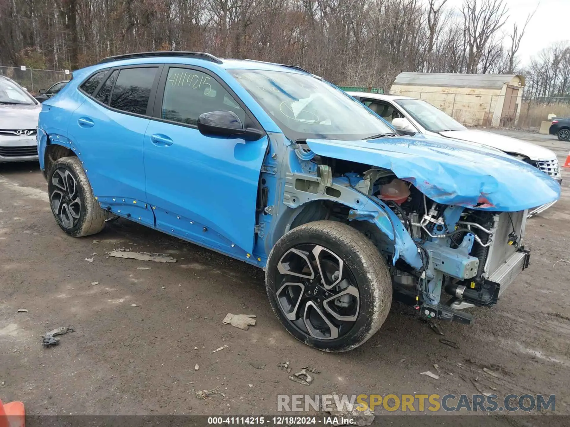 1 Photograph of a damaged car KL77LJE28RC158794 CHEVROLET TRAX 2024
