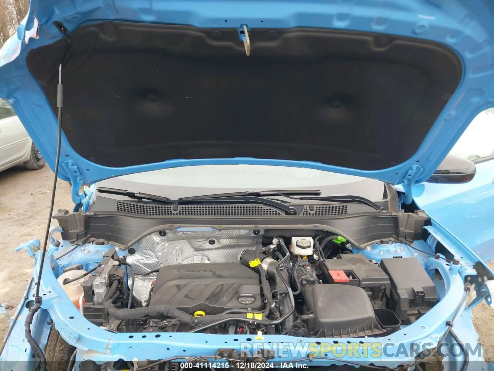 10 Photograph of a damaged car KL77LJE28RC158794 CHEVROLET TRAX 2024