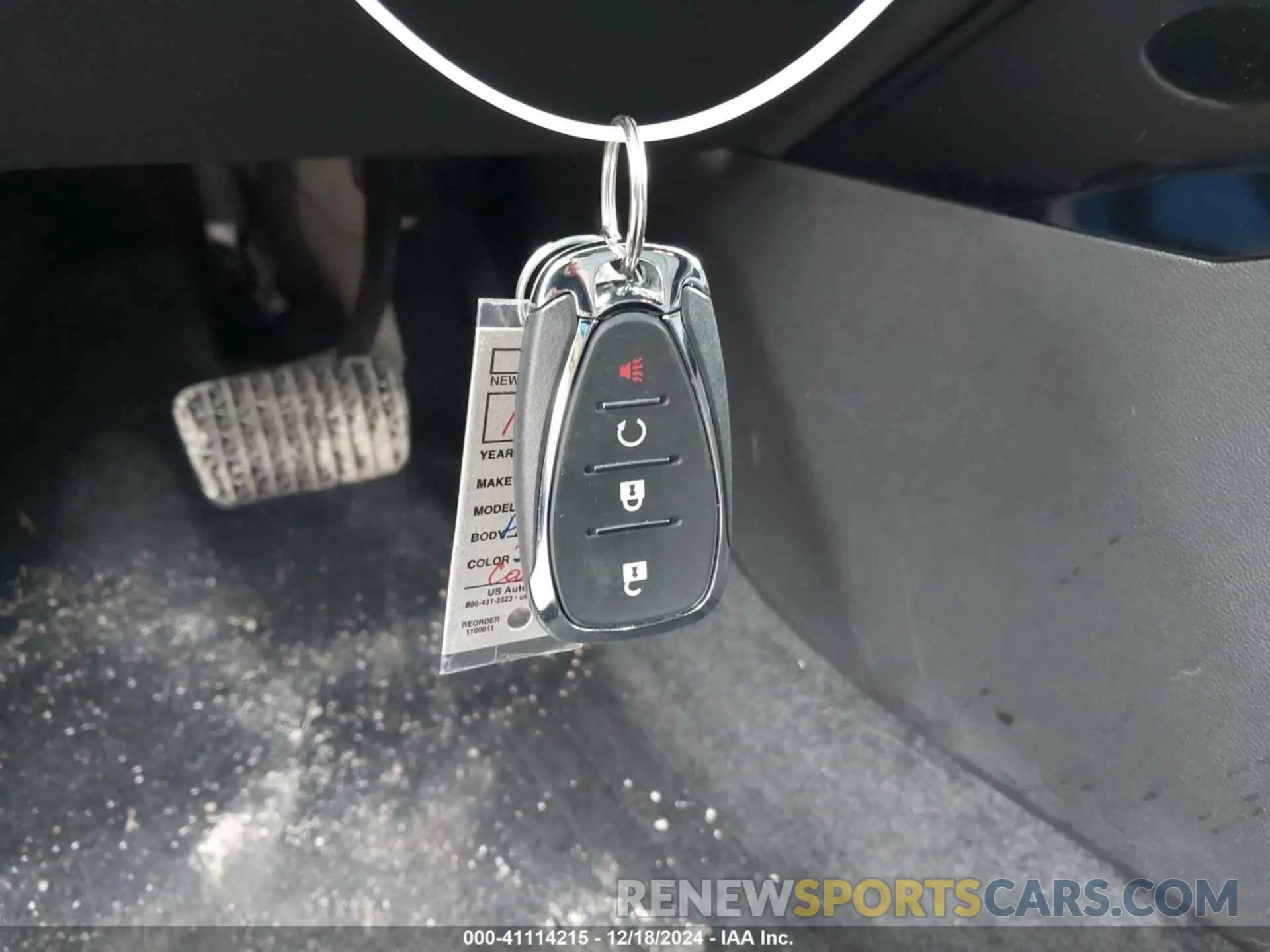 11 Photograph of a damaged car KL77LJE28RC158794 CHEVROLET TRAX 2024