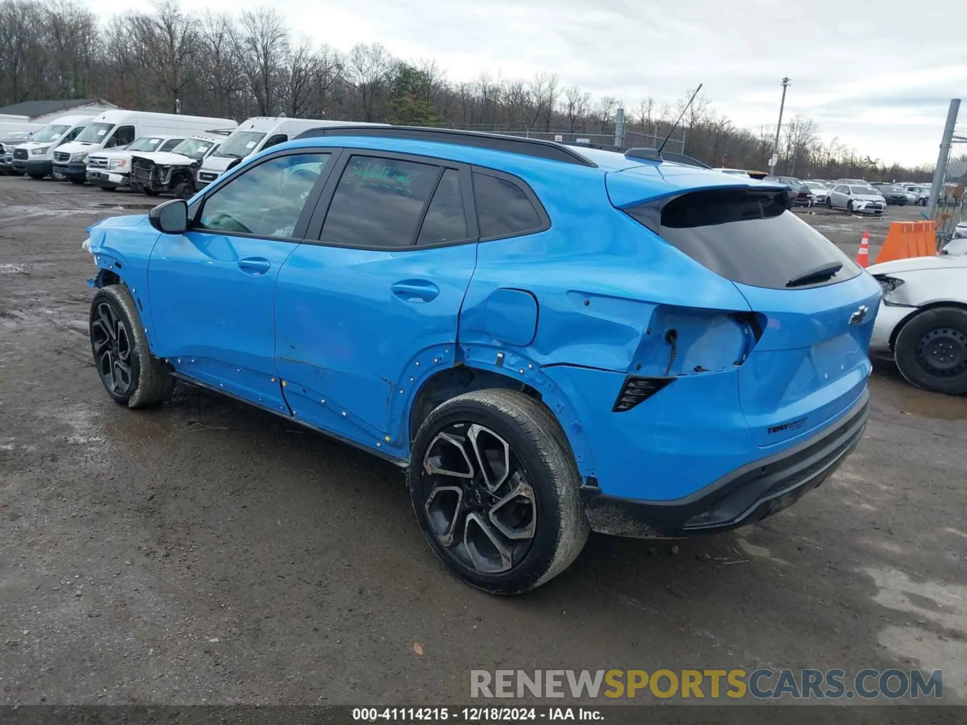 3 Photograph of a damaged car KL77LJE28RC158794 CHEVROLET TRAX 2024