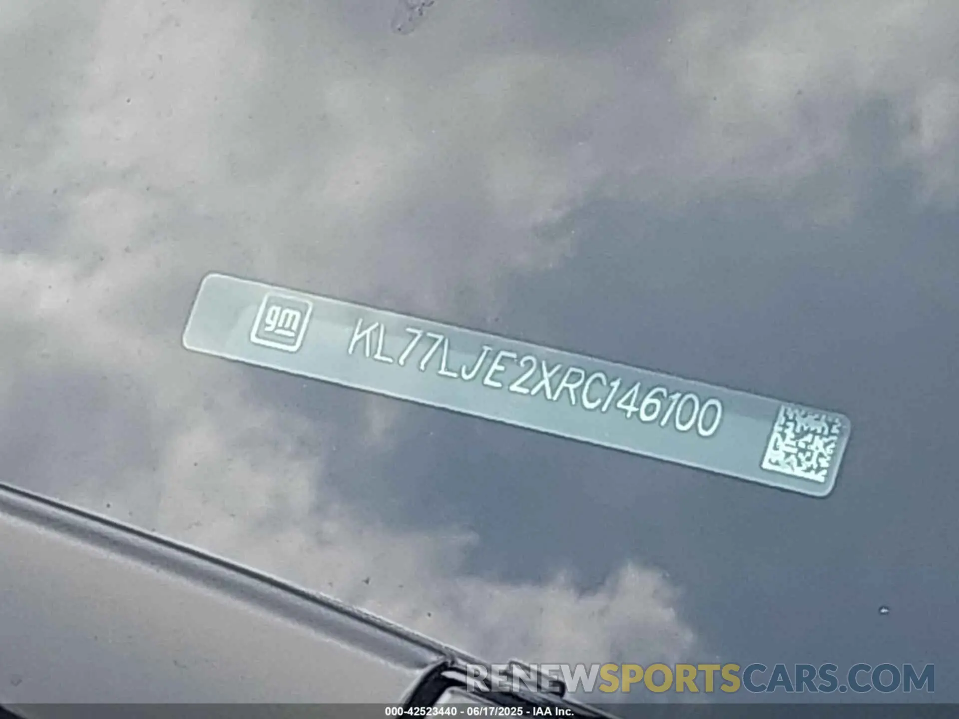 9 Photograph of a damaged car KL77LJE2XRC146100 CHEVROLET TRAX 2024