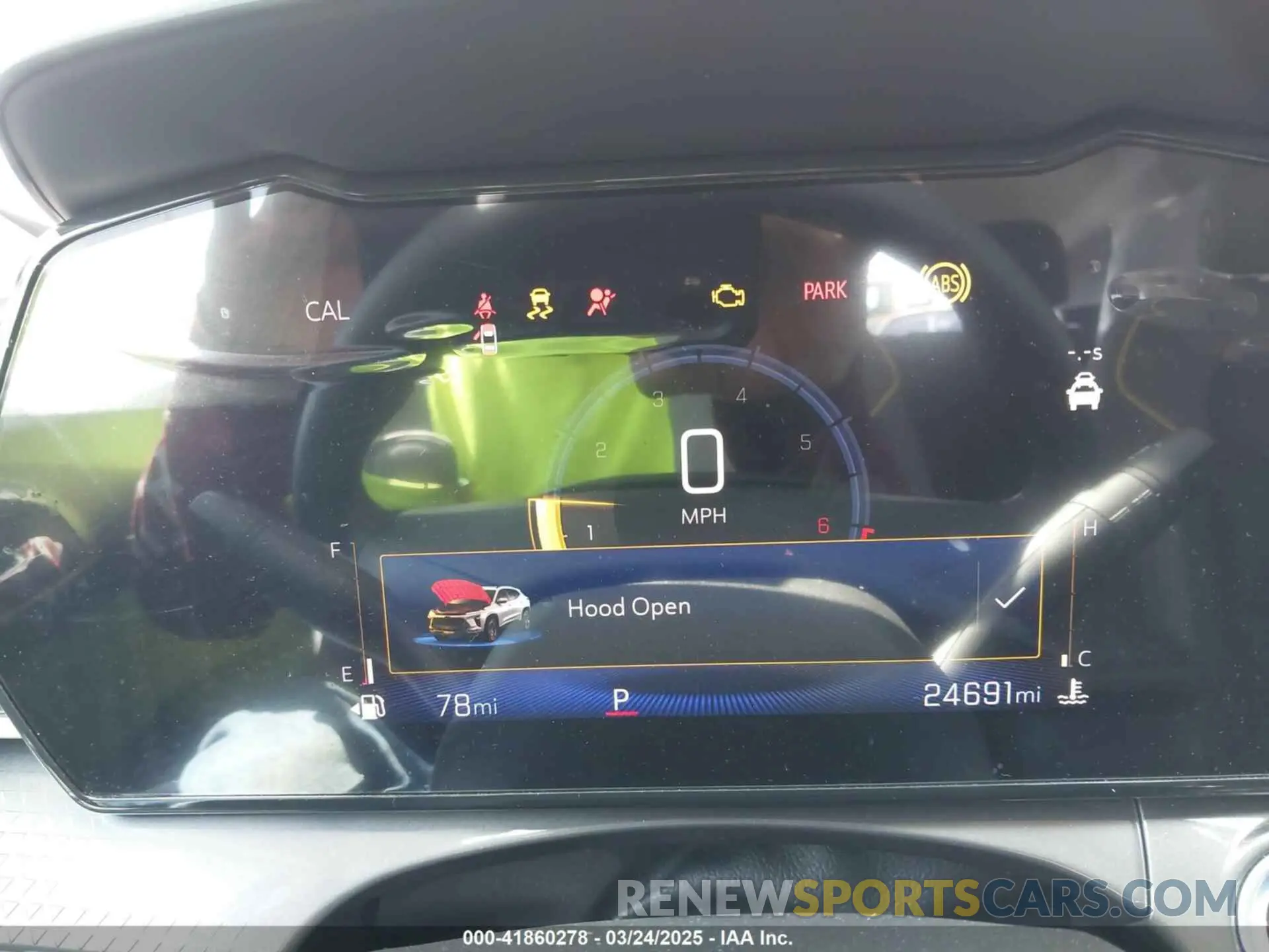 7 Photograph of a damaged car KL77LKE20RC073132 CHEVROLET TRAX 2024