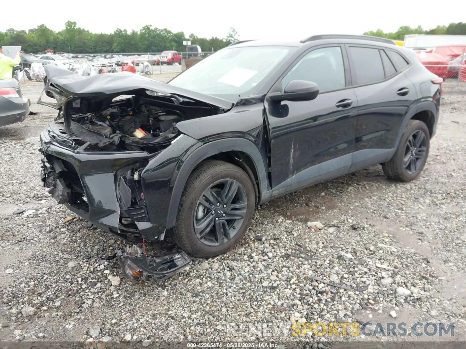 2 Photograph of a damaged car KL77LKE21RC023517 CHEVROLET TRAX 2024