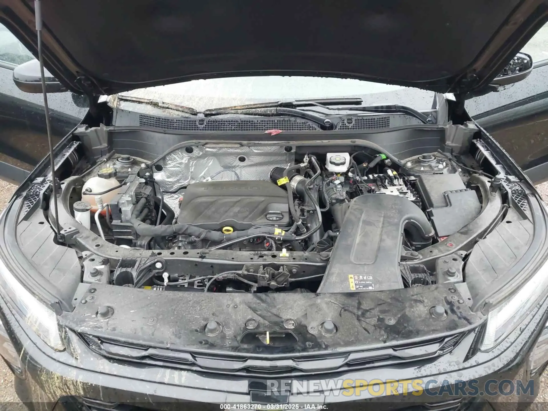 10 Photograph of a damaged car KL77LKE21RC107742 CHEVROLET TRAX 2024