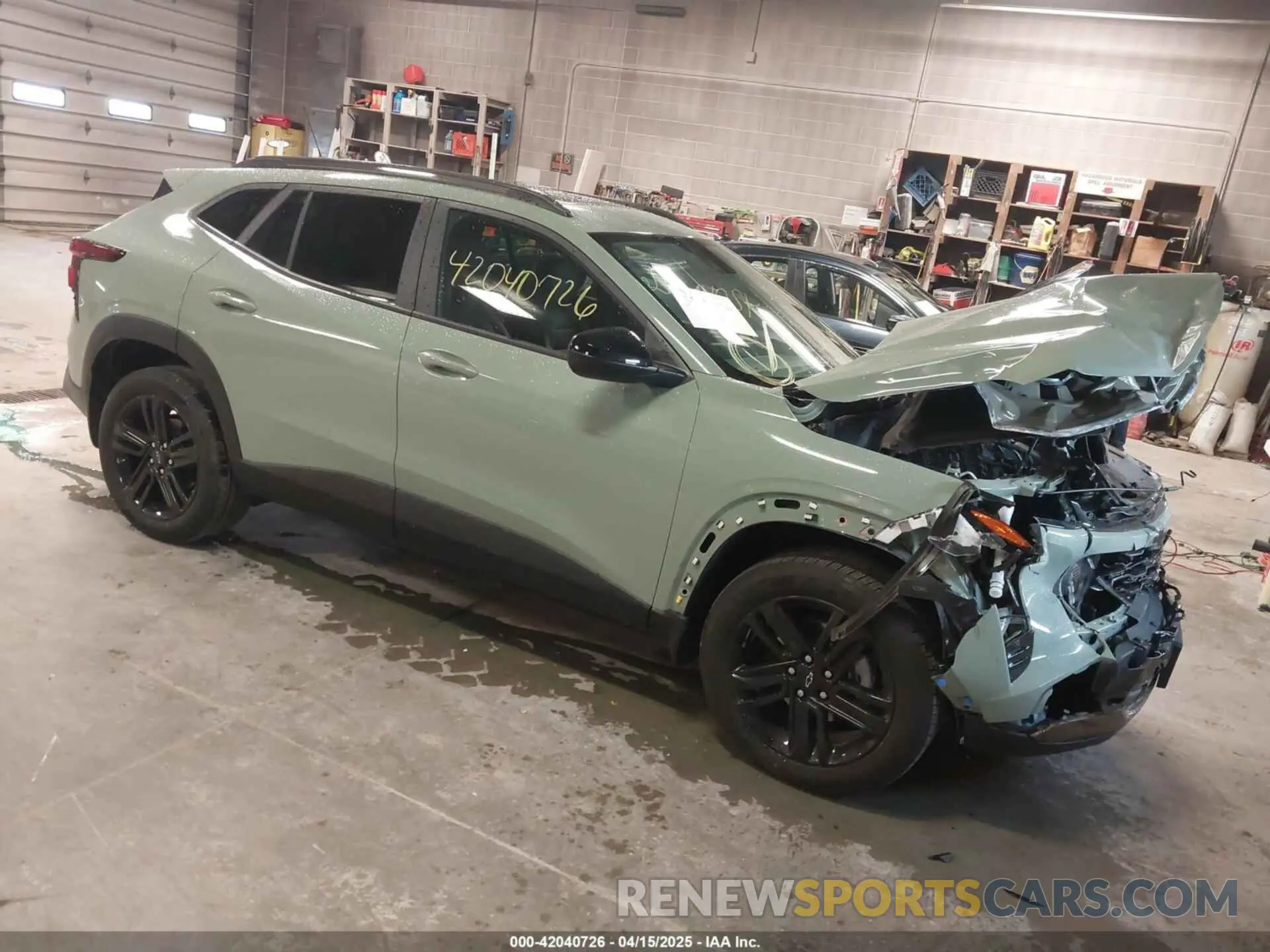 1 Photograph of a damaged car KL77LKE21RC111239 CHEVROLET TRAX 2024
