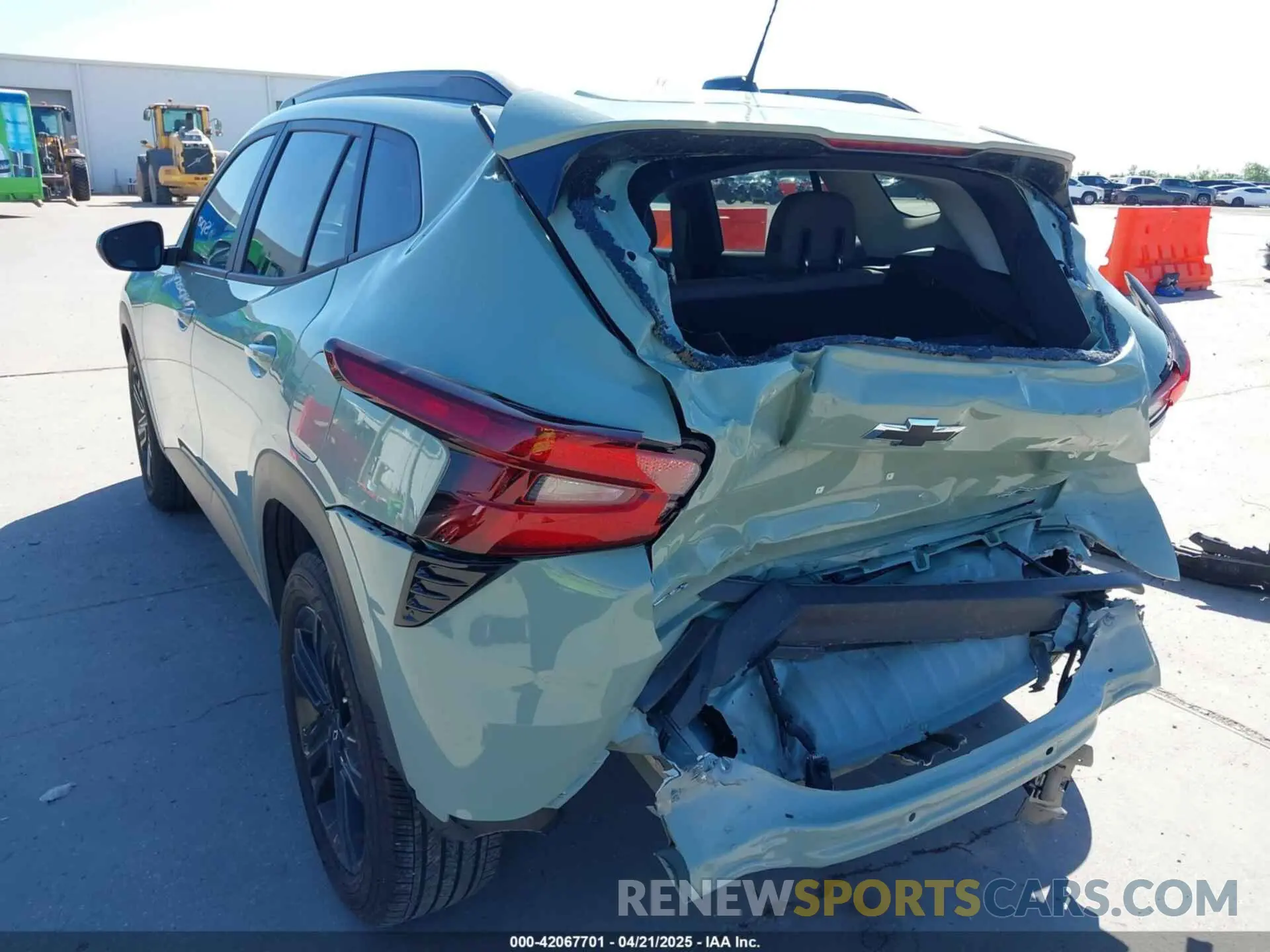 6 Photograph of a damaged car KL77LKE23RC092855 CHEVROLET TRAX 2024