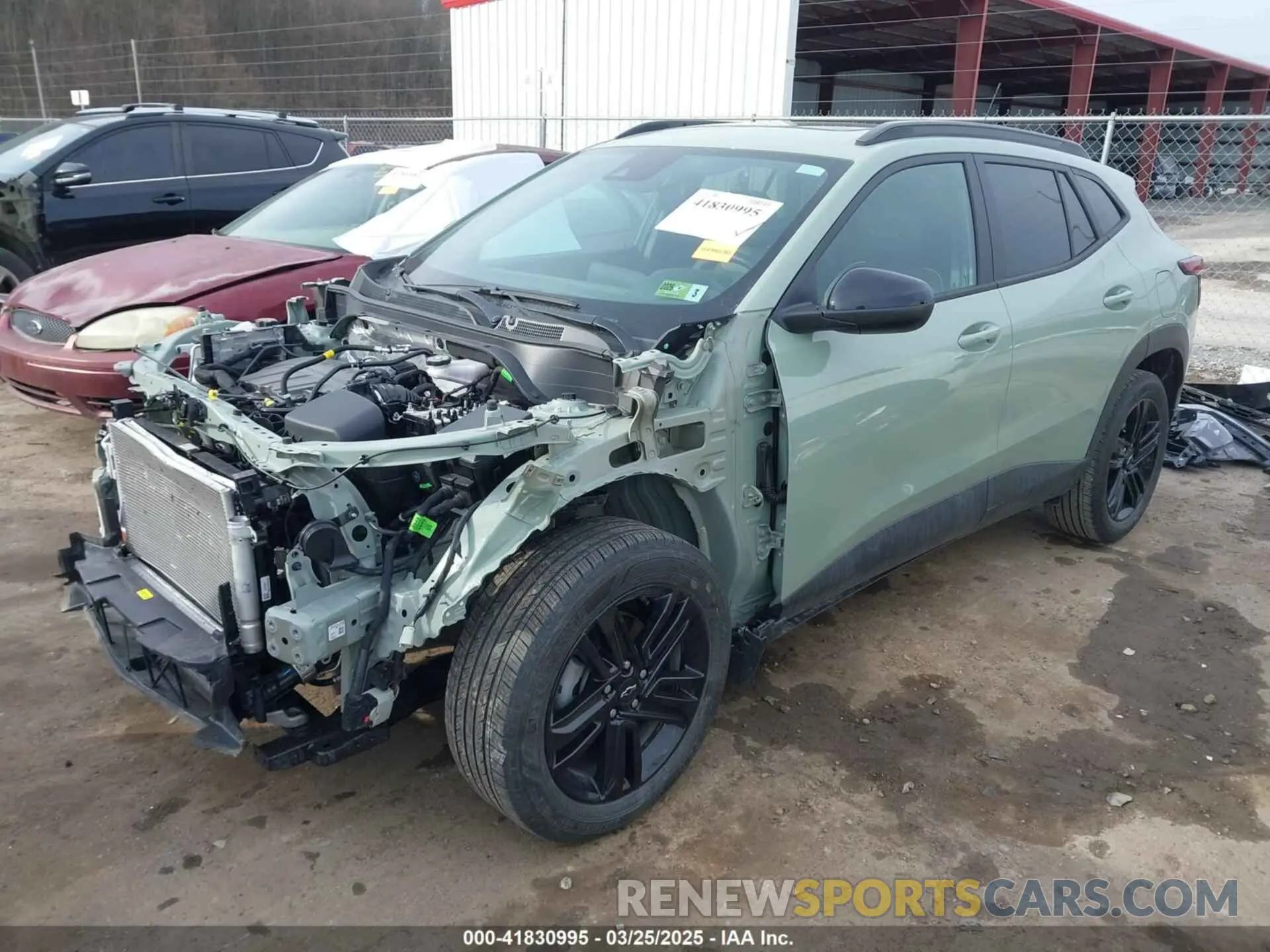 2 Photograph of a damaged car KL77LKE23RC199033 CHEVROLET TRAX 2024