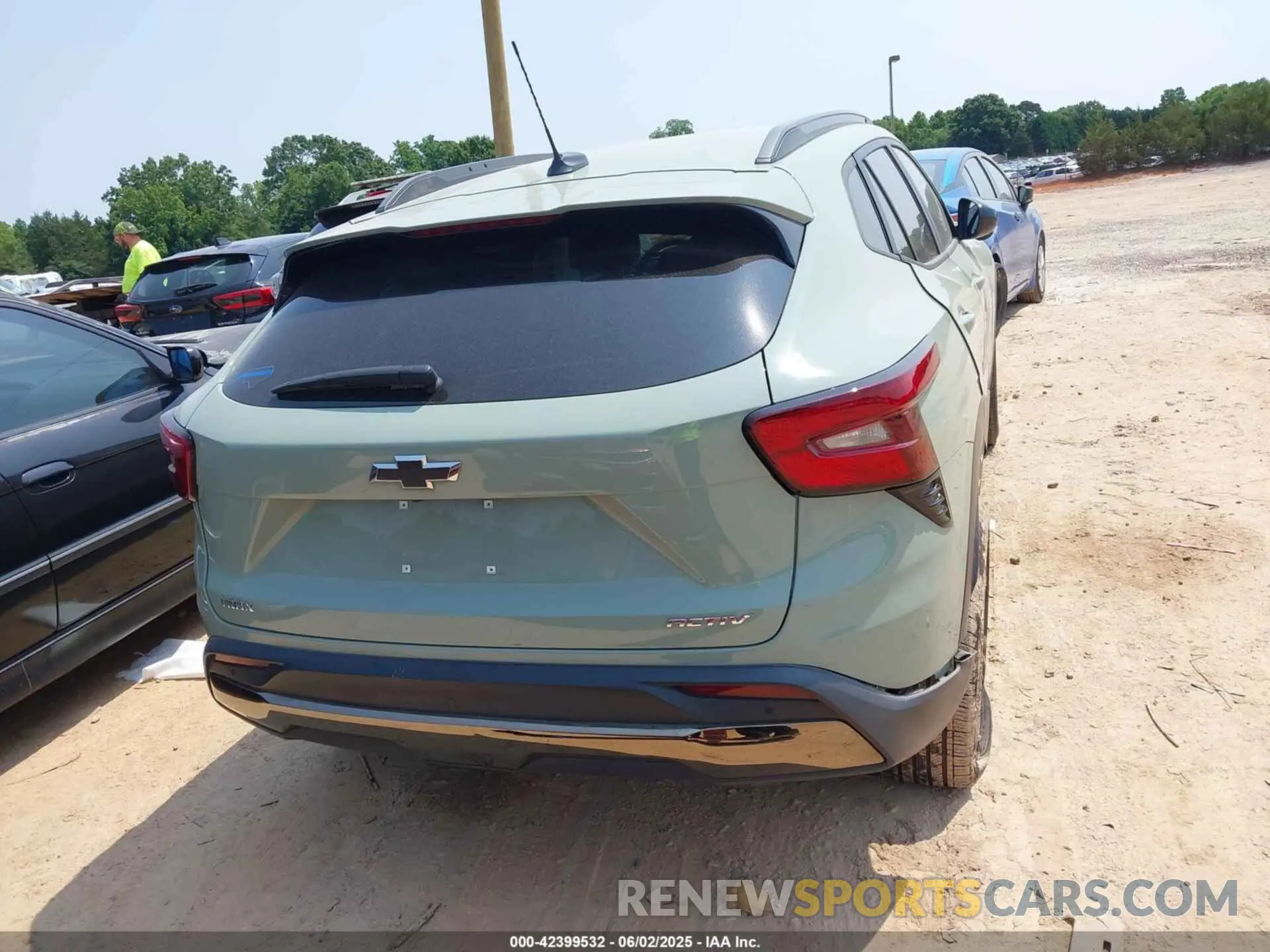 16 Photograph of a damaged car KL77LKE25RC214938 CHEVROLET TRAX 2024