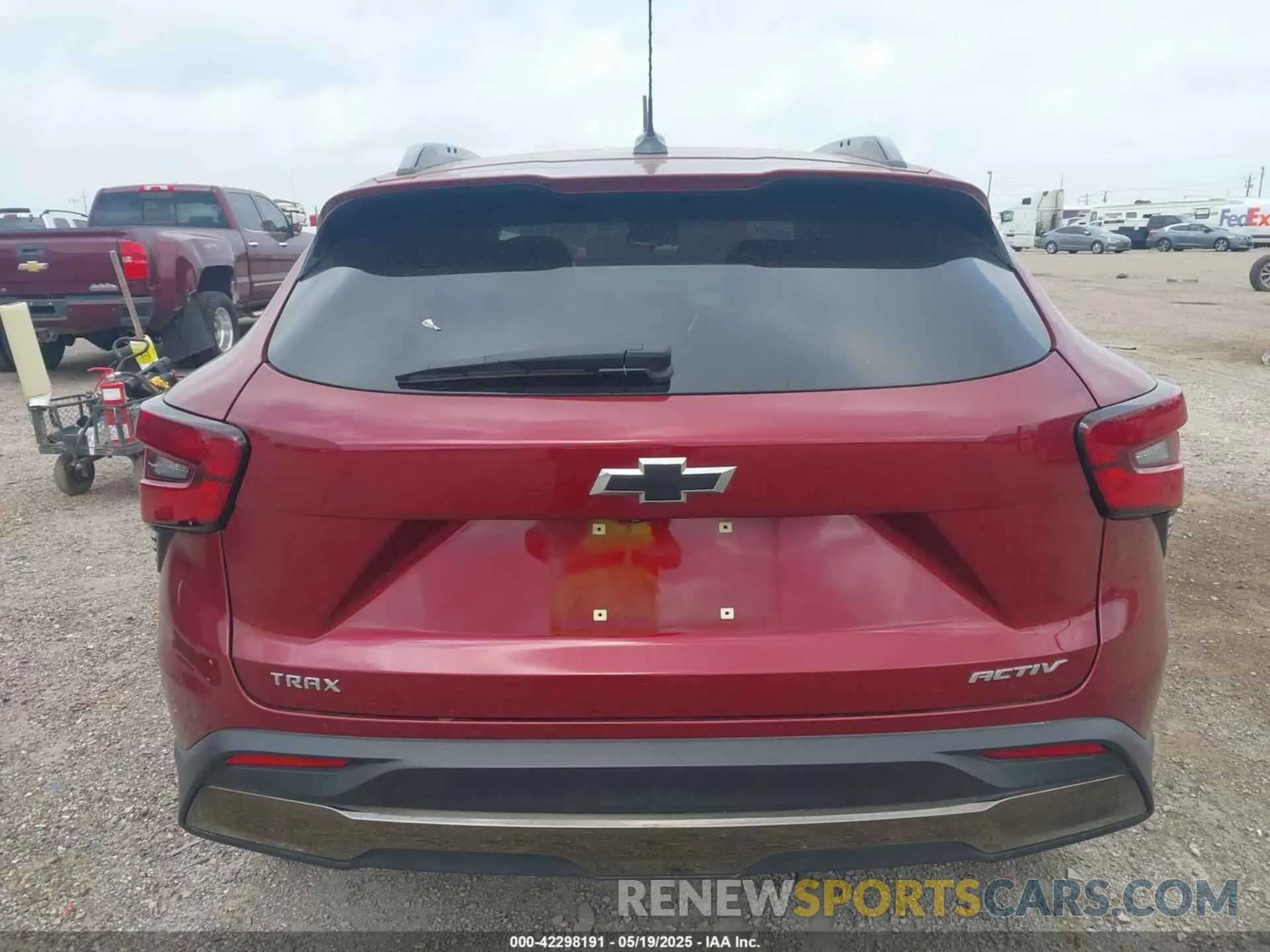 16 Photograph of a damaged car KL77LKE27RC002350 CHEVROLET TRAX 2024