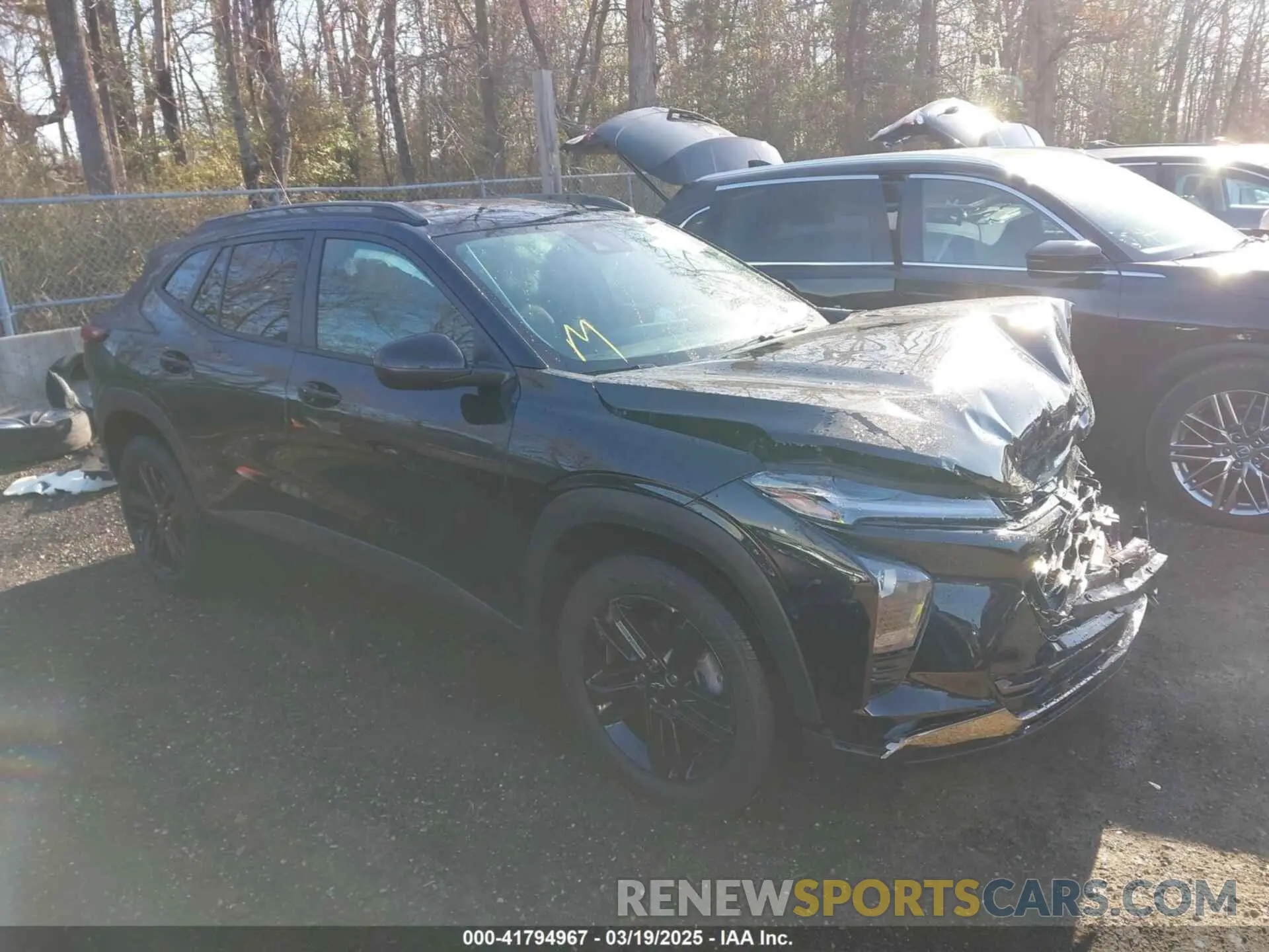 1 Photograph of a damaged car KL77LKE27RC127493 CHEVROLET TRAX 2024