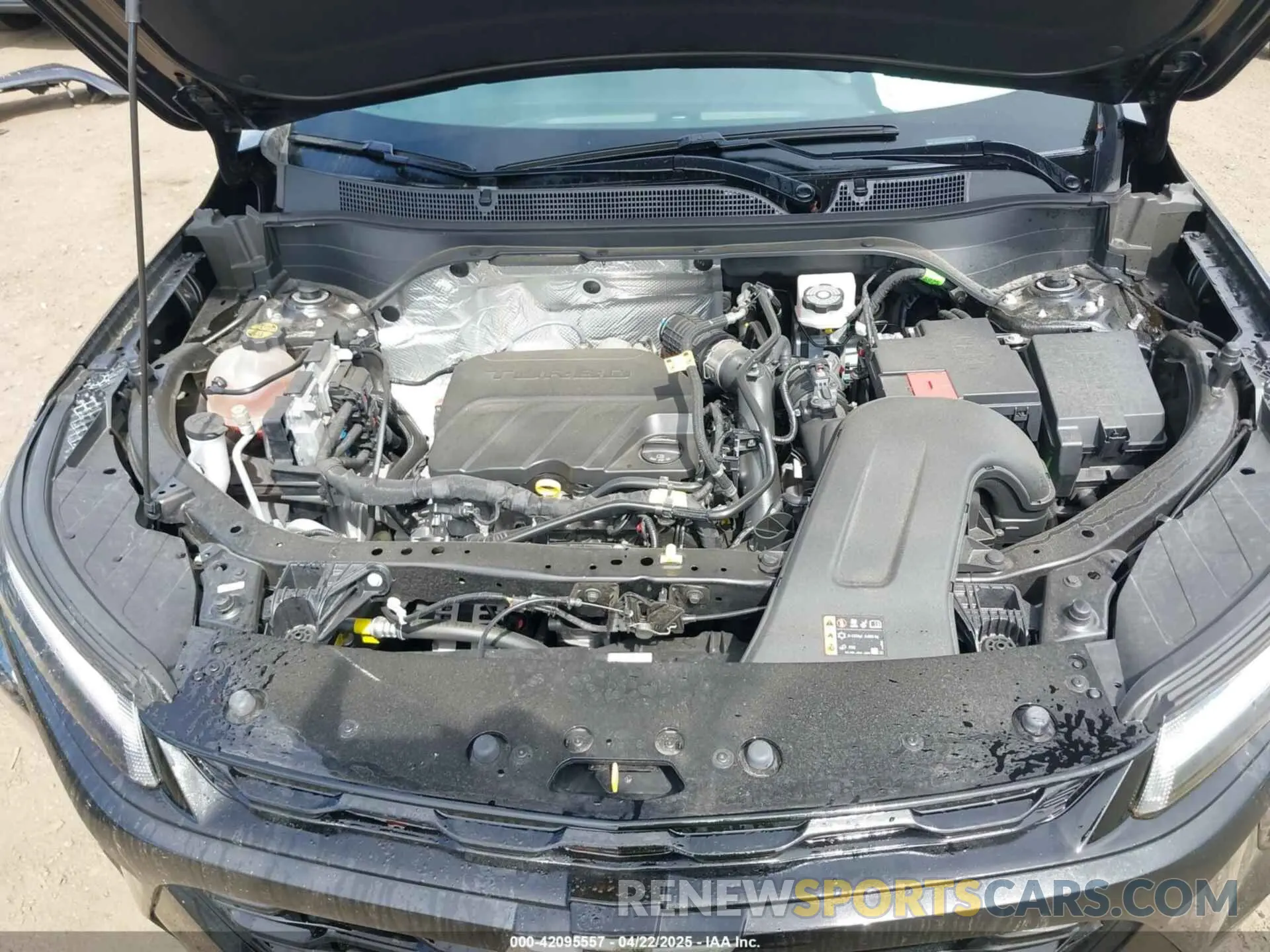 10 Photograph of a damaged car KL77LKE28RC152497 CHEVROLET TRAX 2024