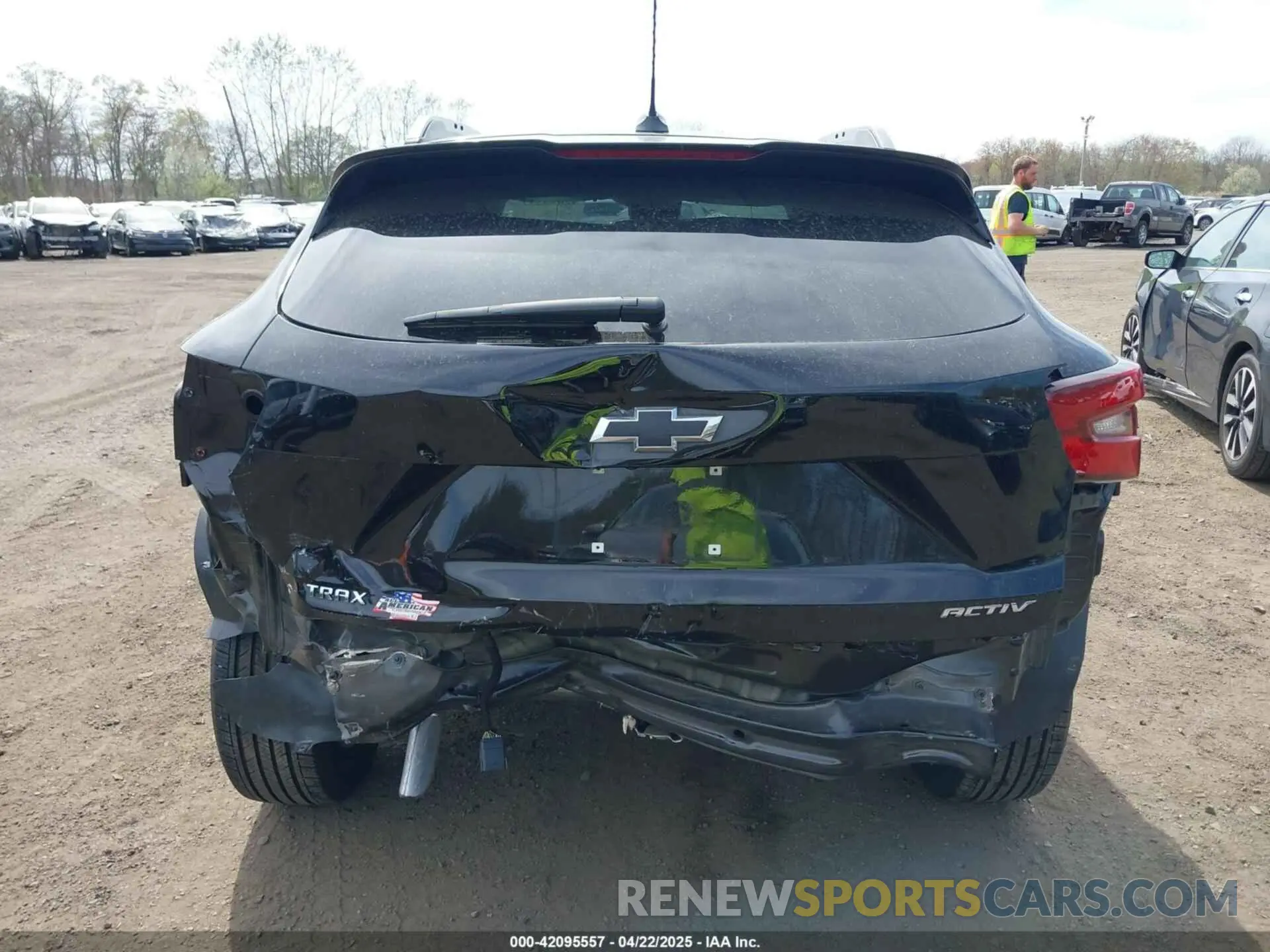 16 Photograph of a damaged car KL77LKE28RC152497 CHEVROLET TRAX 2024