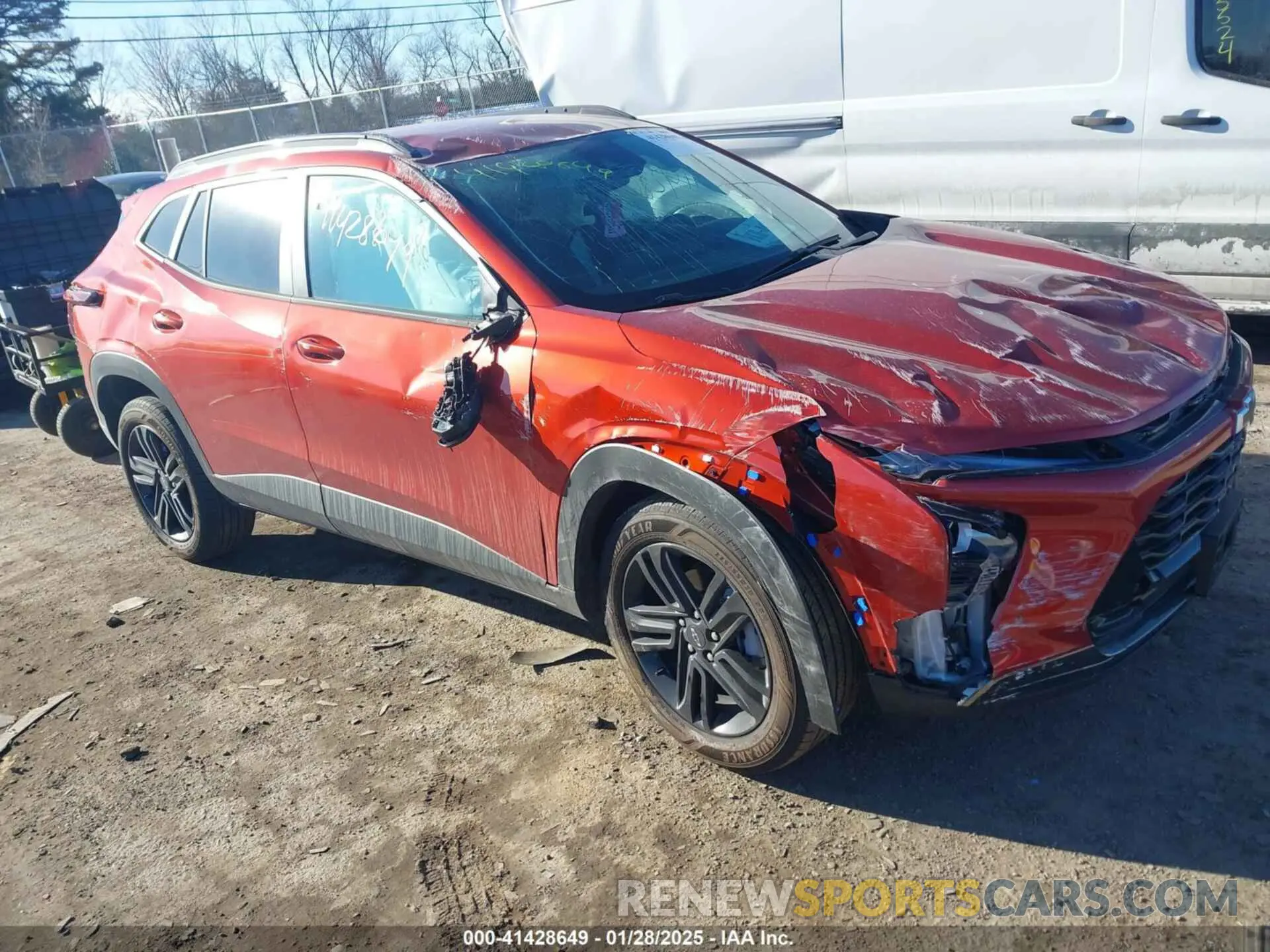 1 Photograph of a damaged car KL77LKE28RC182759 CHEVROLET TRAX 2024