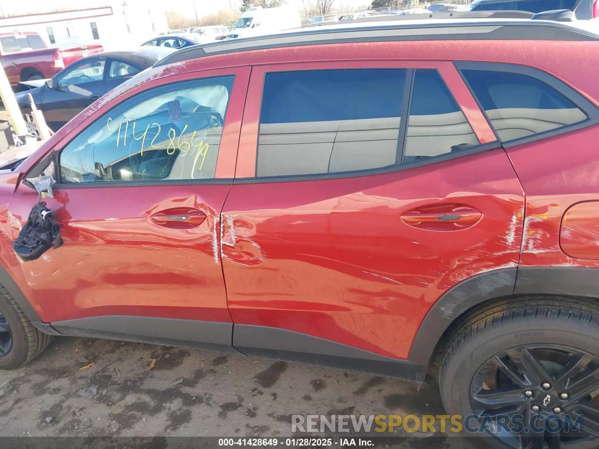 14 Photograph of a damaged car KL77LKE28RC182759 CHEVROLET TRAX 2024