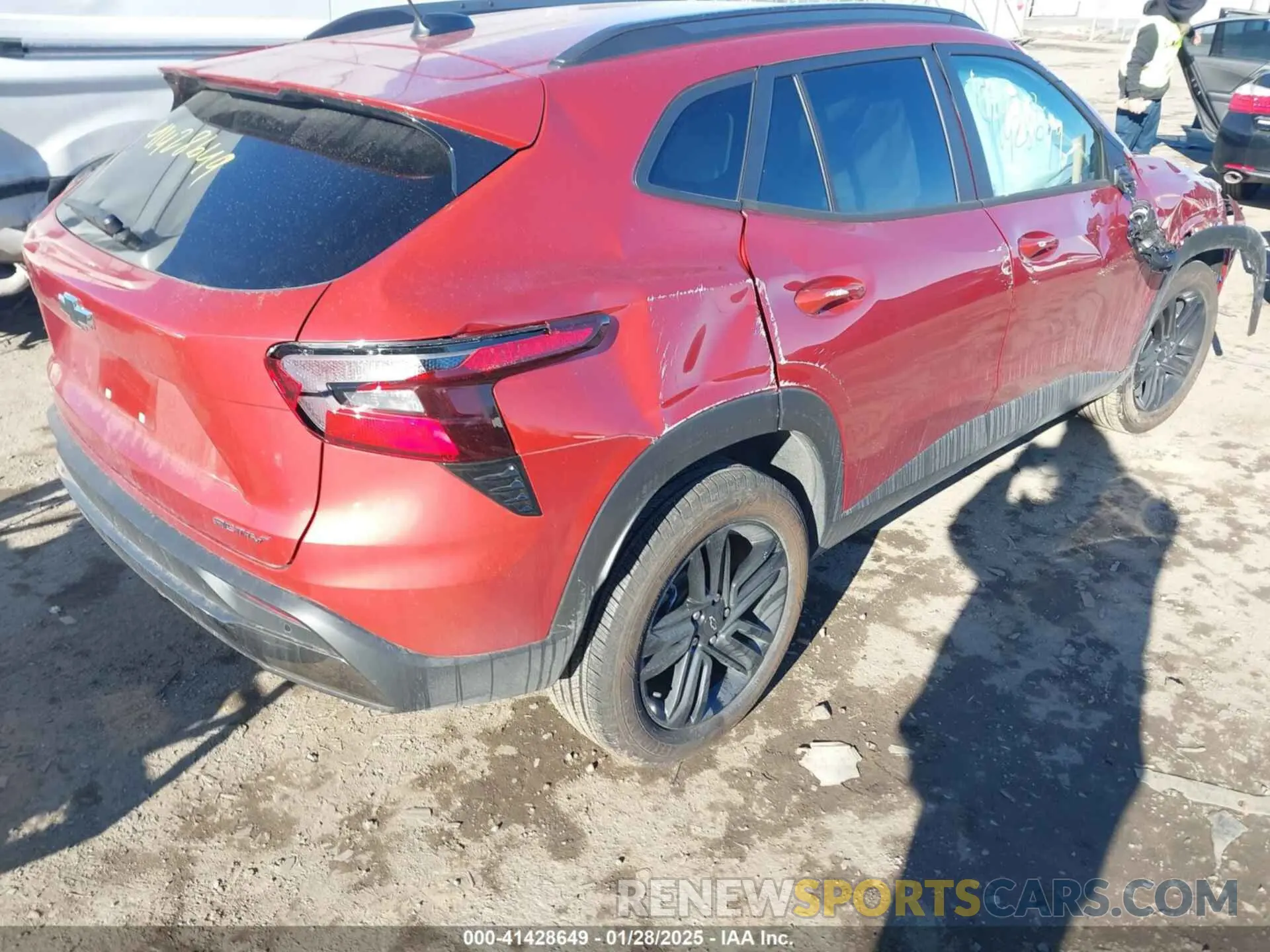 4 Photograph of a damaged car KL77LKE28RC182759 CHEVROLET TRAX 2024