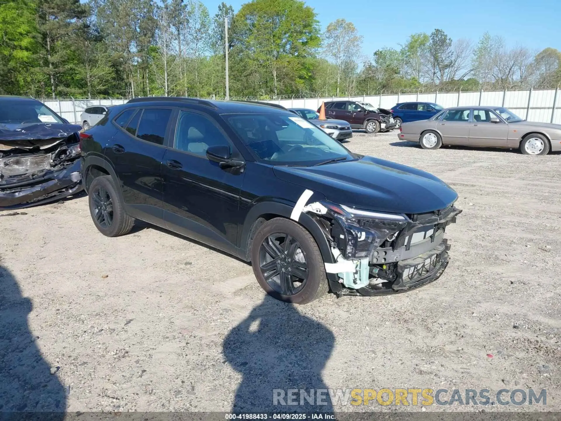 1 Photograph of a damaged car KL77LKE29RC100781 CHEVROLET TRAX 2024