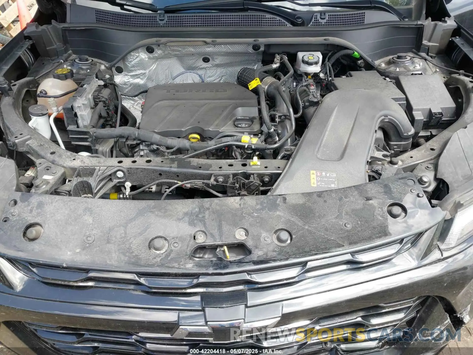 10 Photograph of a damaged car KL77LKE29RC112025 CHEVROLET TRAX 2024
