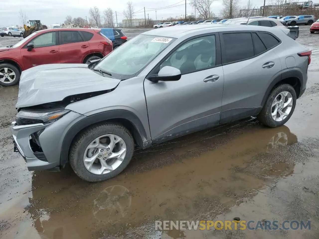 1 Photograph of a damaged car KL77LFE28SC116578 CHEVROLET TRAX 2025