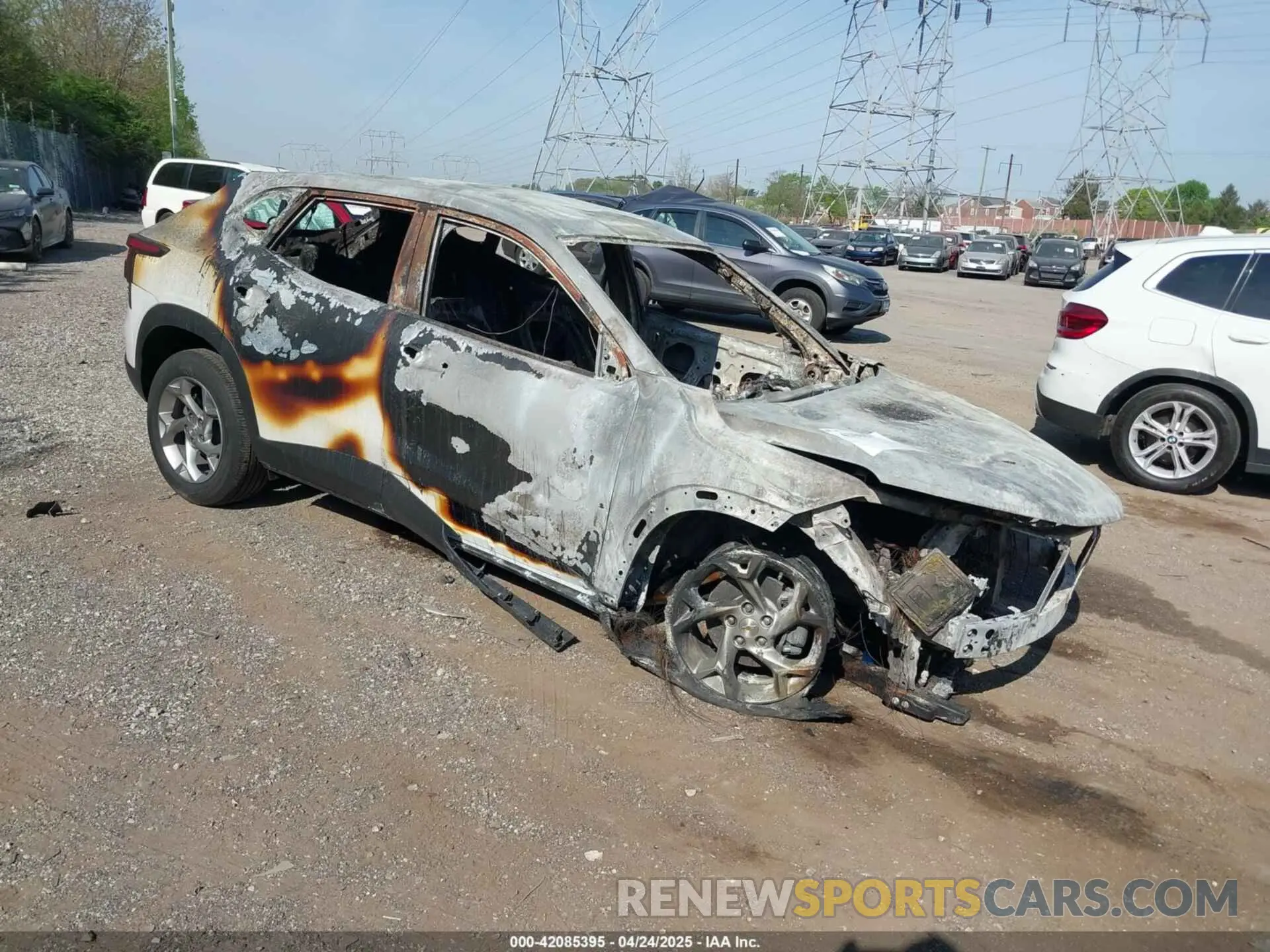 1 Photograph of a damaged car KL77LFEP0SC001677 CHEVROLET TRAX 2025