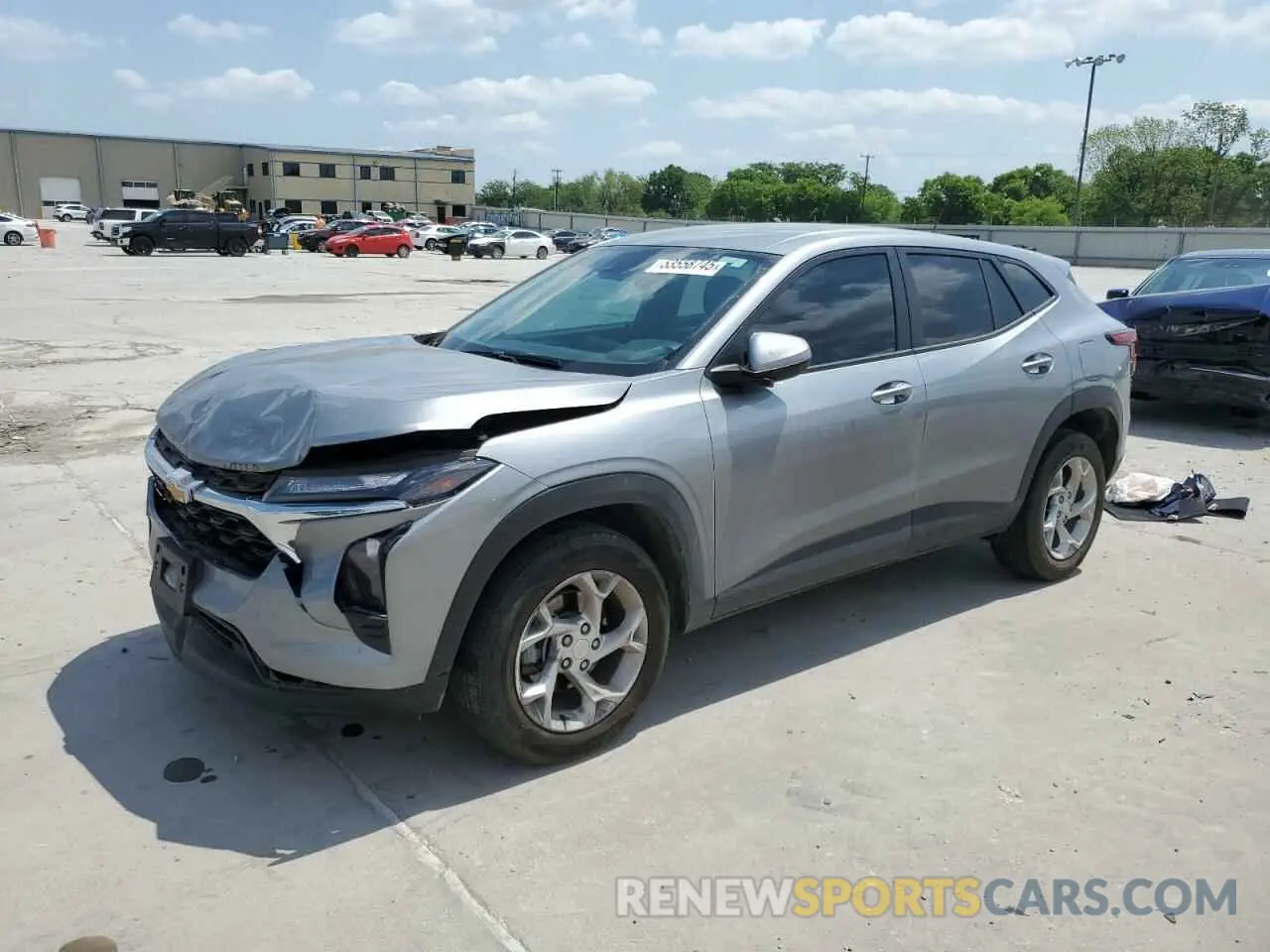 1 Photograph of a damaged car KL77LFEP0SC020228 CHEVROLET TRAX 2025