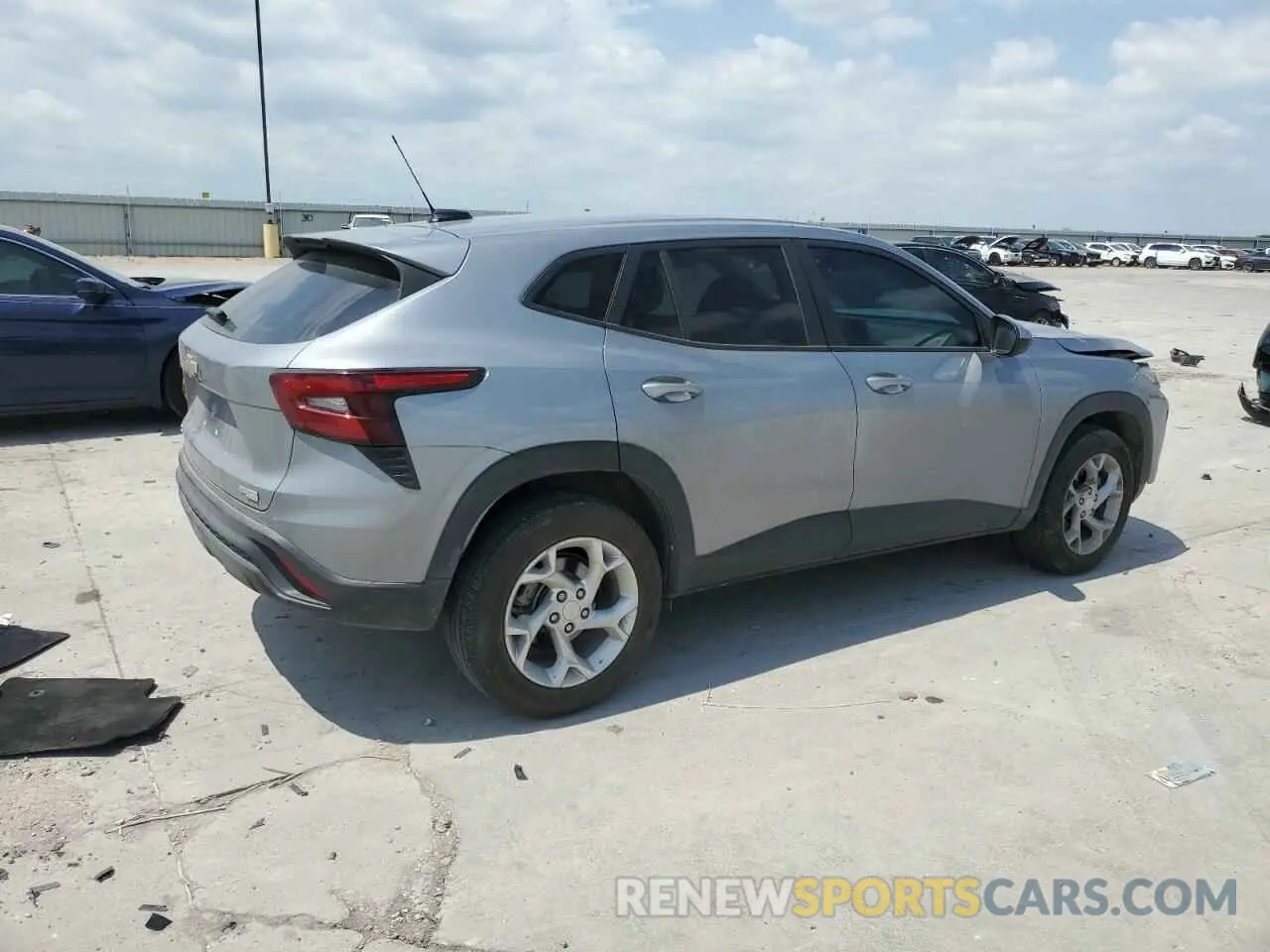 3 Photograph of a damaged car KL77LFEP0SC020228 CHEVROLET TRAX 2025