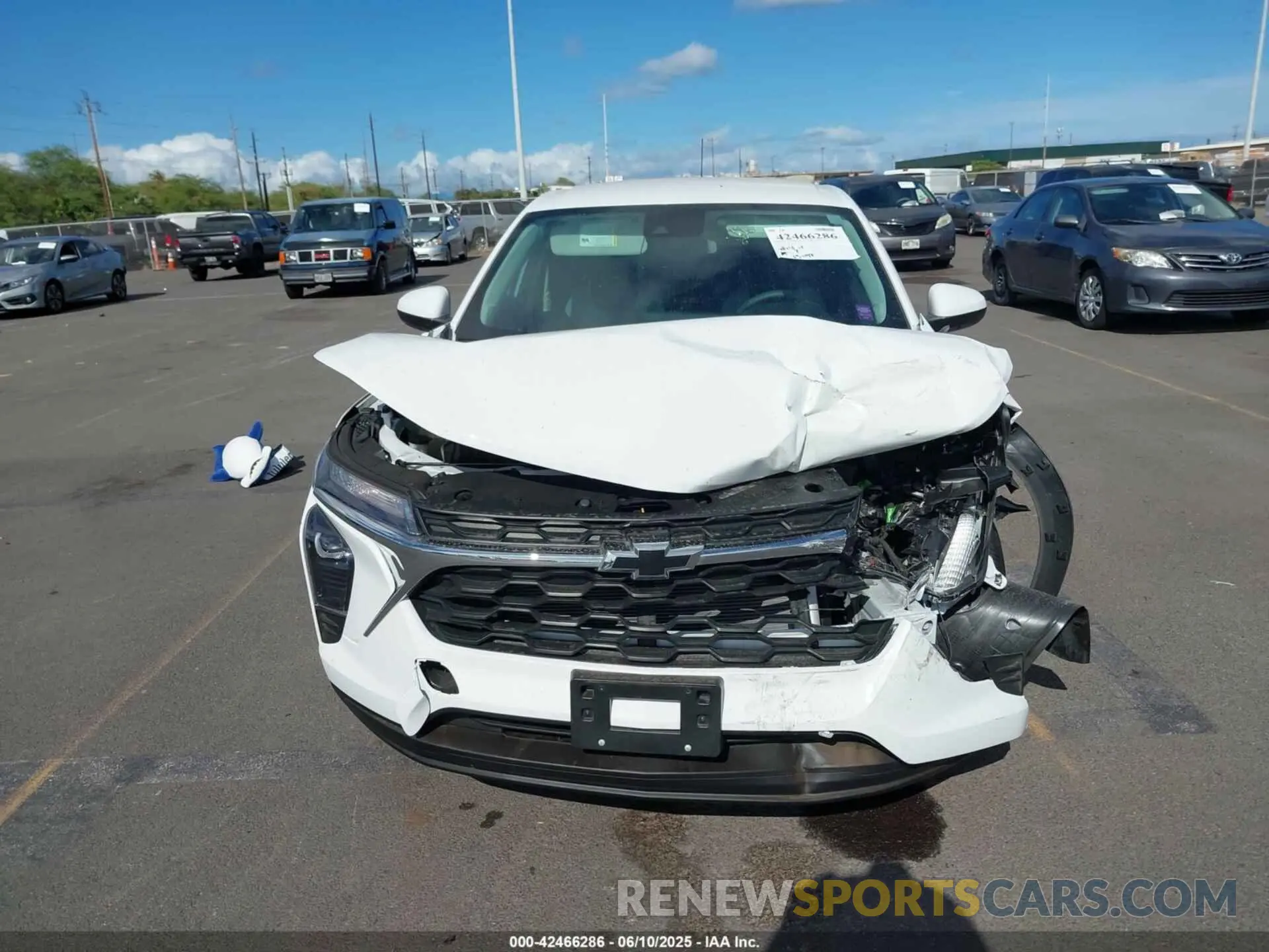 12 Photograph of a damaged car KL77LFEP0SC047722 CHEVROLET TRAX 2025