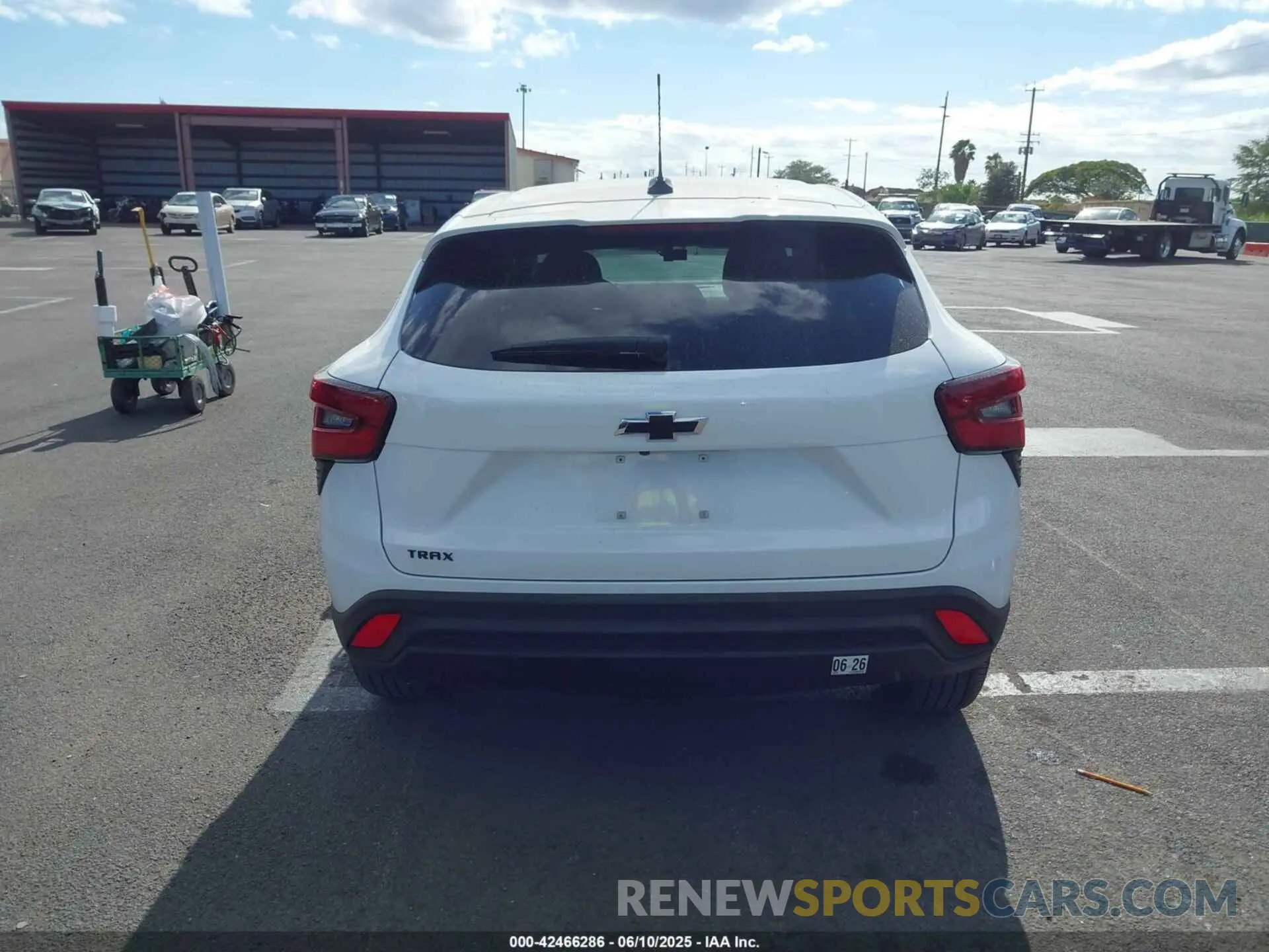 16 Photograph of a damaged car KL77LFEP0SC047722 CHEVROLET TRAX 2025