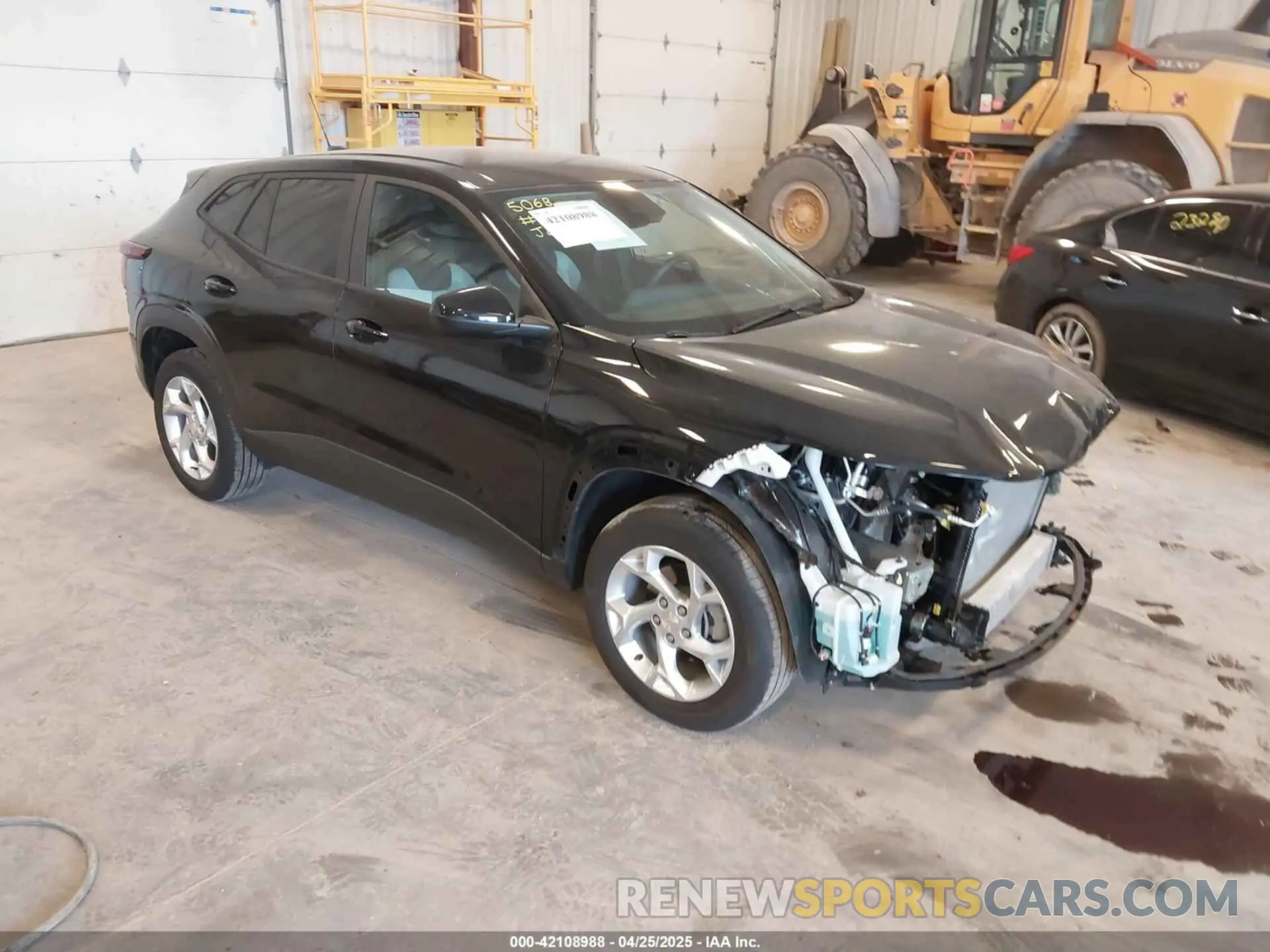 1 Photograph of a damaged car KL77LFEP1SC139003 CHEVROLET TRAX 2025