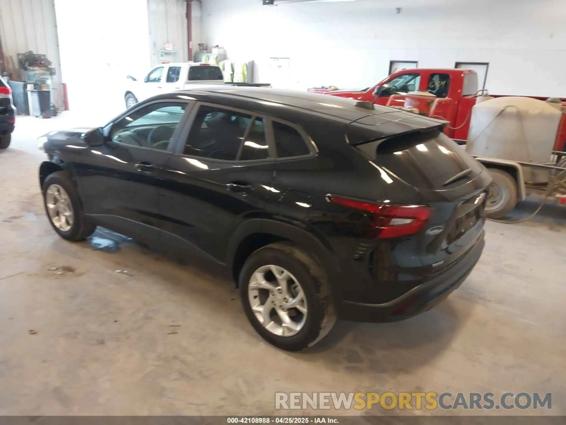 3 Photograph of a damaged car KL77LFEP1SC139003 CHEVROLET TRAX 2025