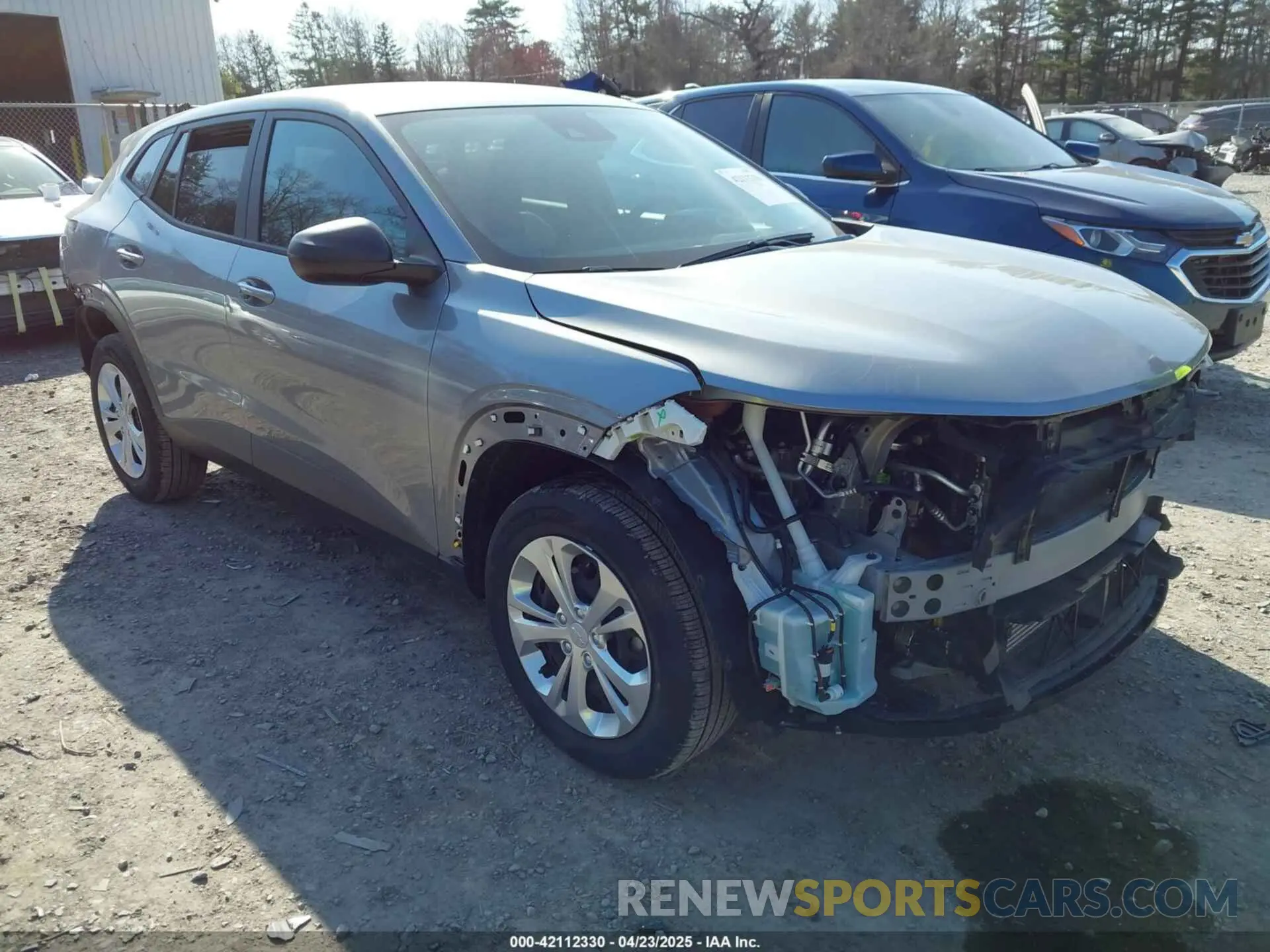 1 Photograph of a damaged car KL77LFEP2SC055126 CHEVROLET TRAX 2025