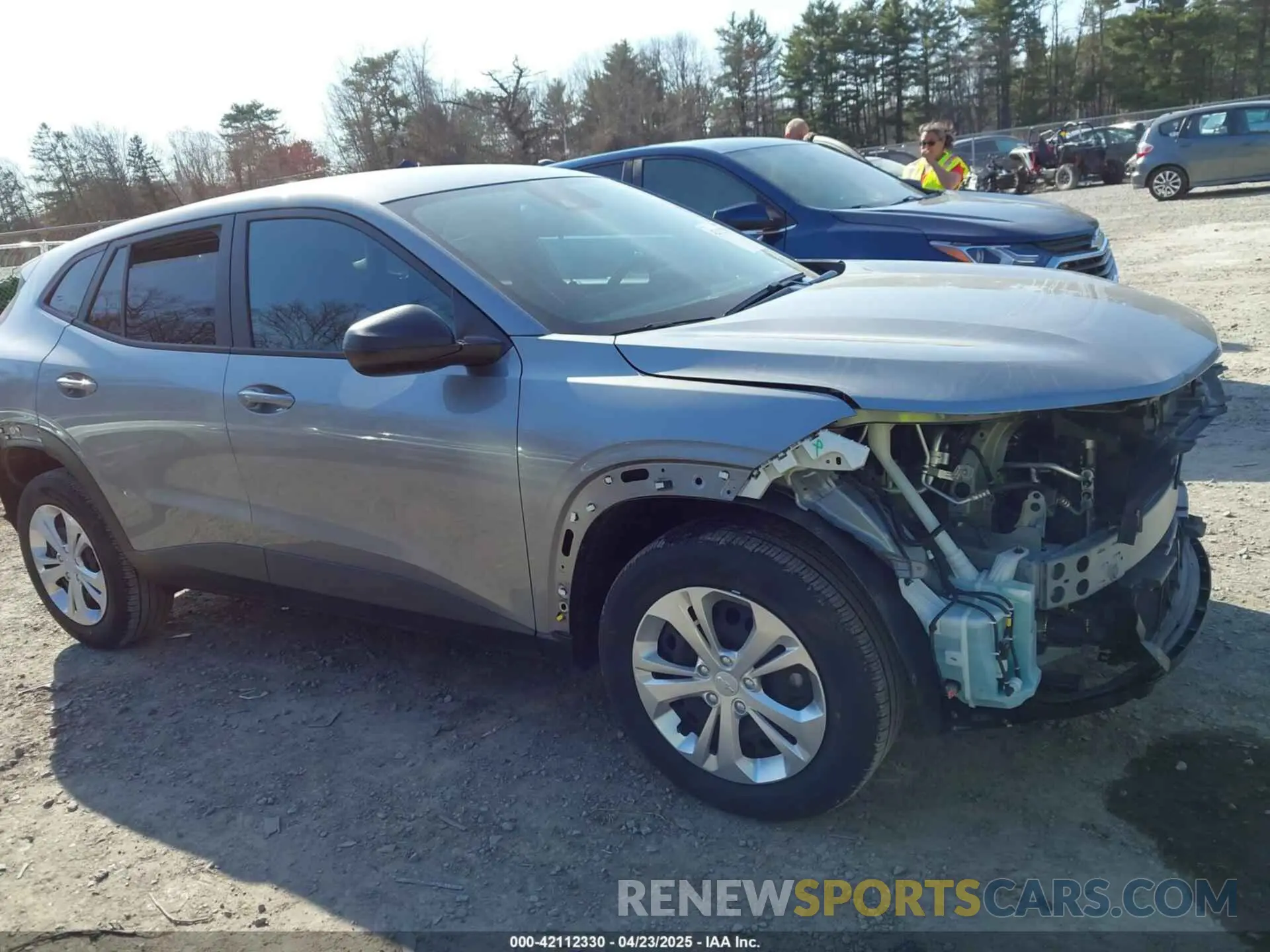 13 Photograph of a damaged car KL77LFEP2SC055126 CHEVROLET TRAX 2025