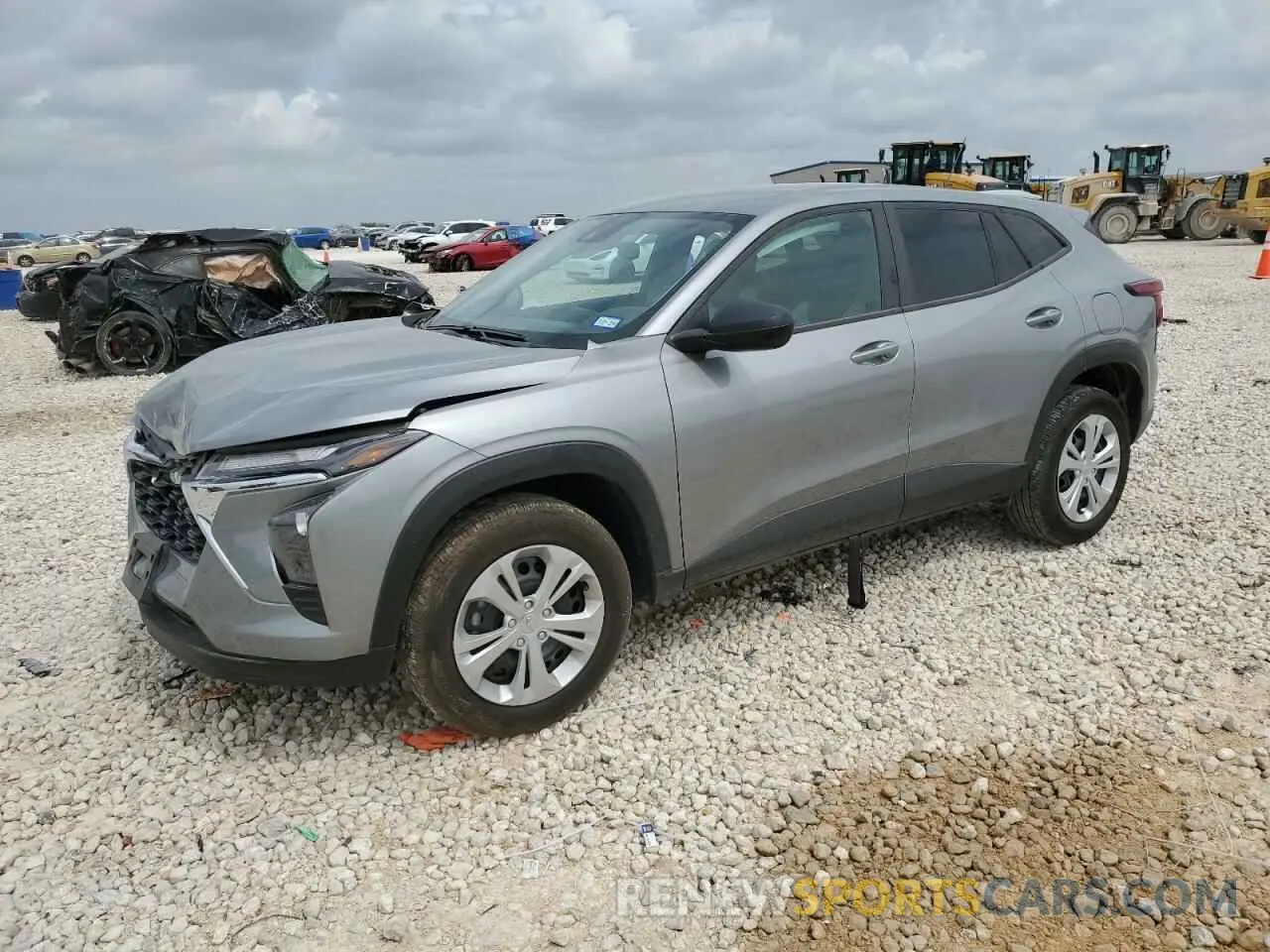 1 Photograph of a damaged car KL77LFEP2SC162757 CHEVROLET TRAX 2025