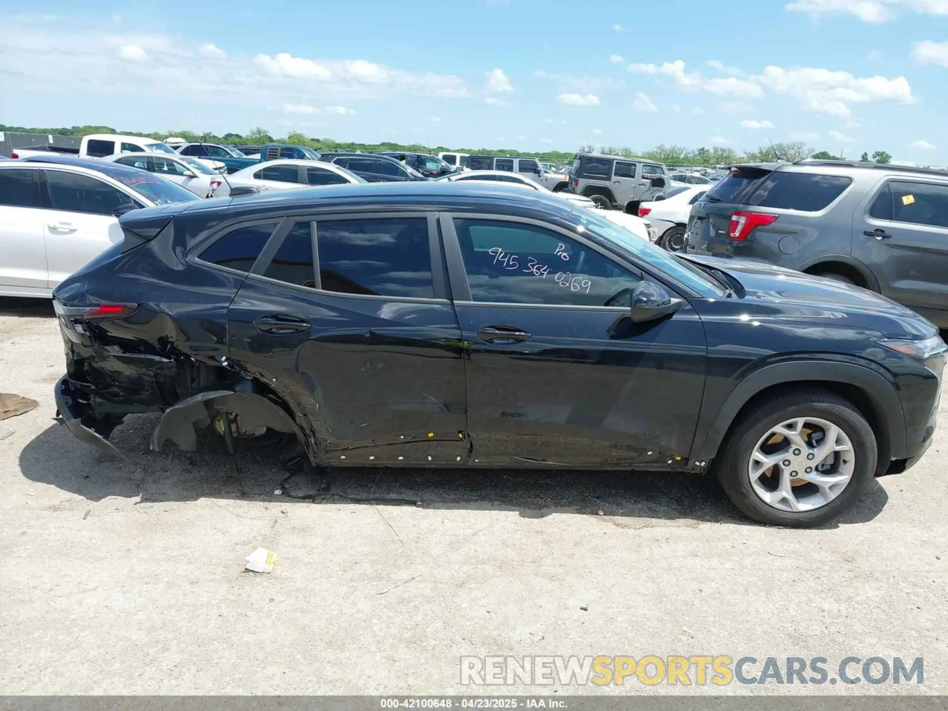 12 Photograph of a damaged car KL77LFEP2SC163973 CHEVROLET TRAX 2025