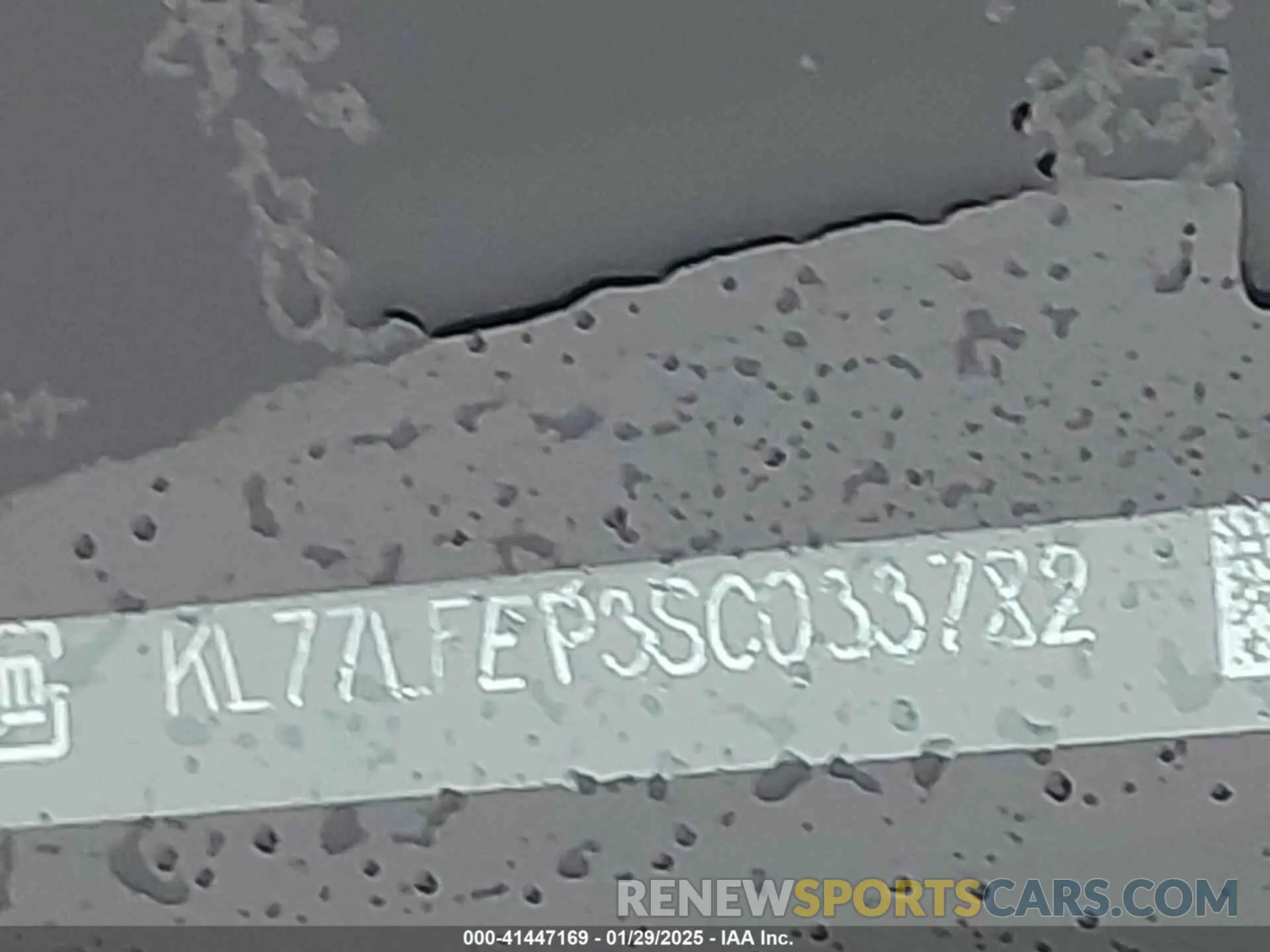18 Photograph of a damaged car KL77LFEP3SC033782 CHEVROLET TRAX 2025