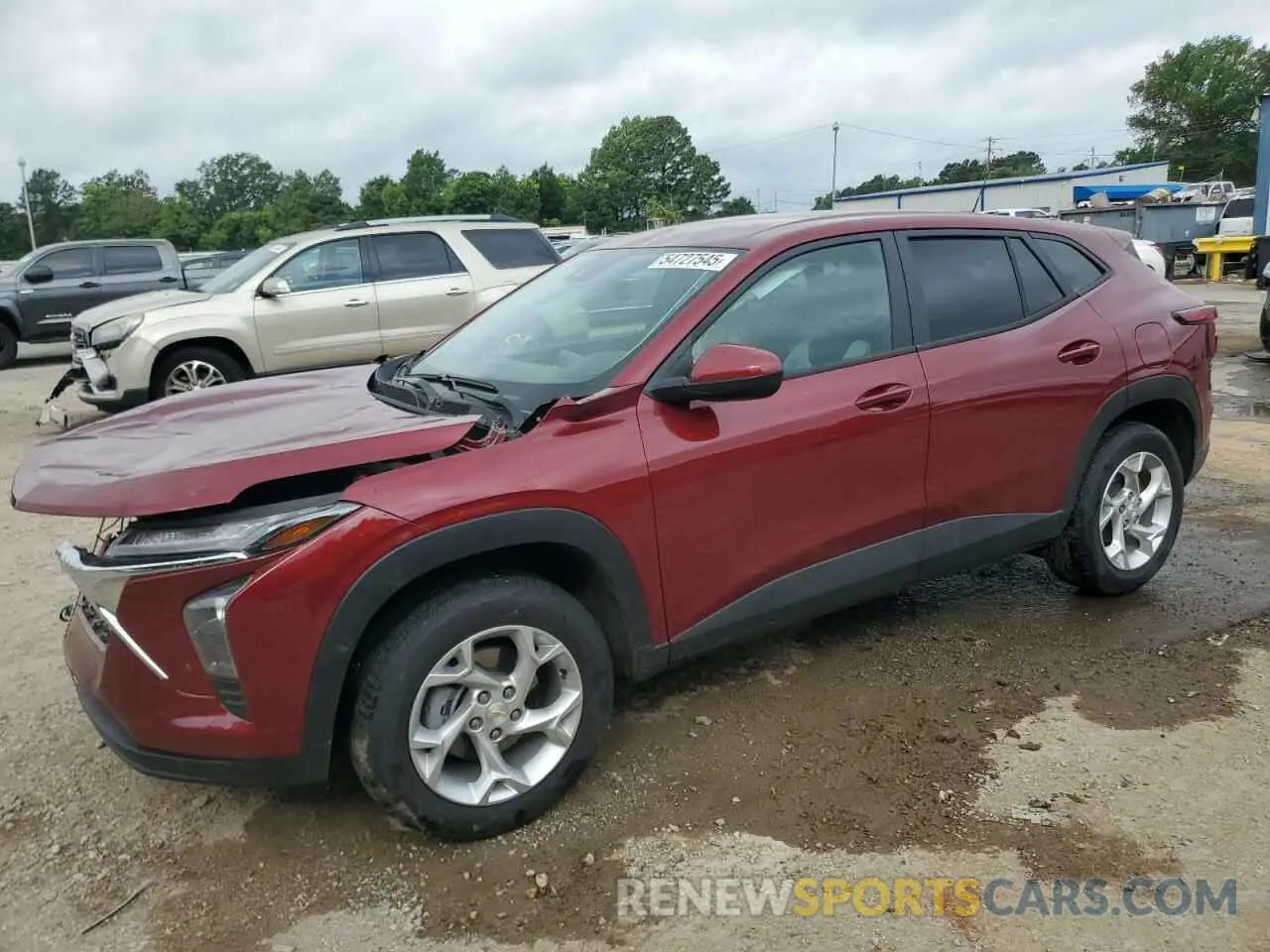 1 Photograph of a damaged car KL77LFEP3SC137978 CHEVROLET TRAX 2025