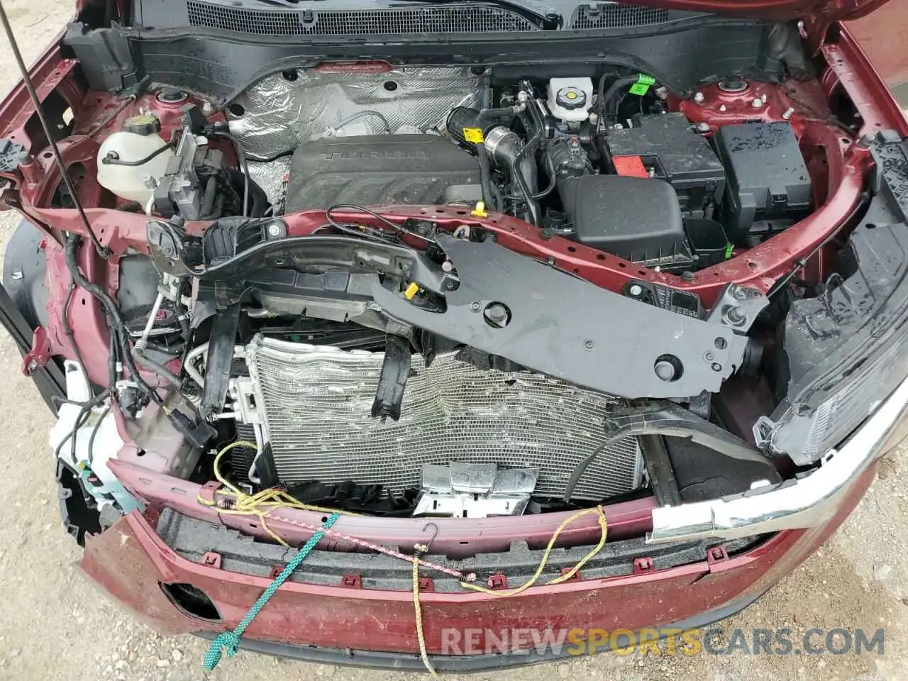 12 Photograph of a damaged car KL77LFEP3SC137978 CHEVROLET TRAX 2025