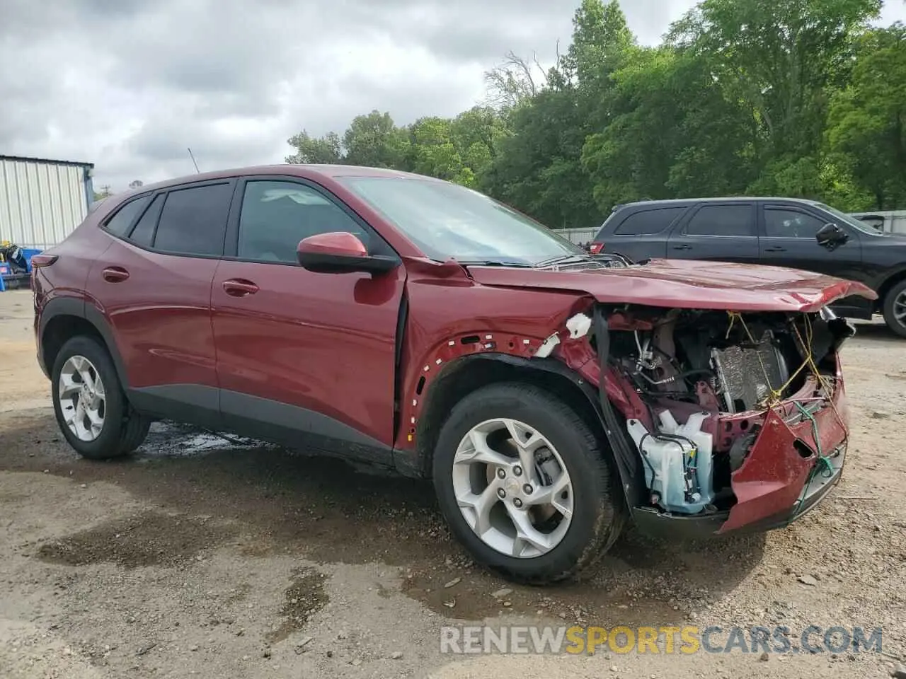 4 Photograph of a damaged car KL77LFEP3SC137978 CHEVROLET TRAX 2025