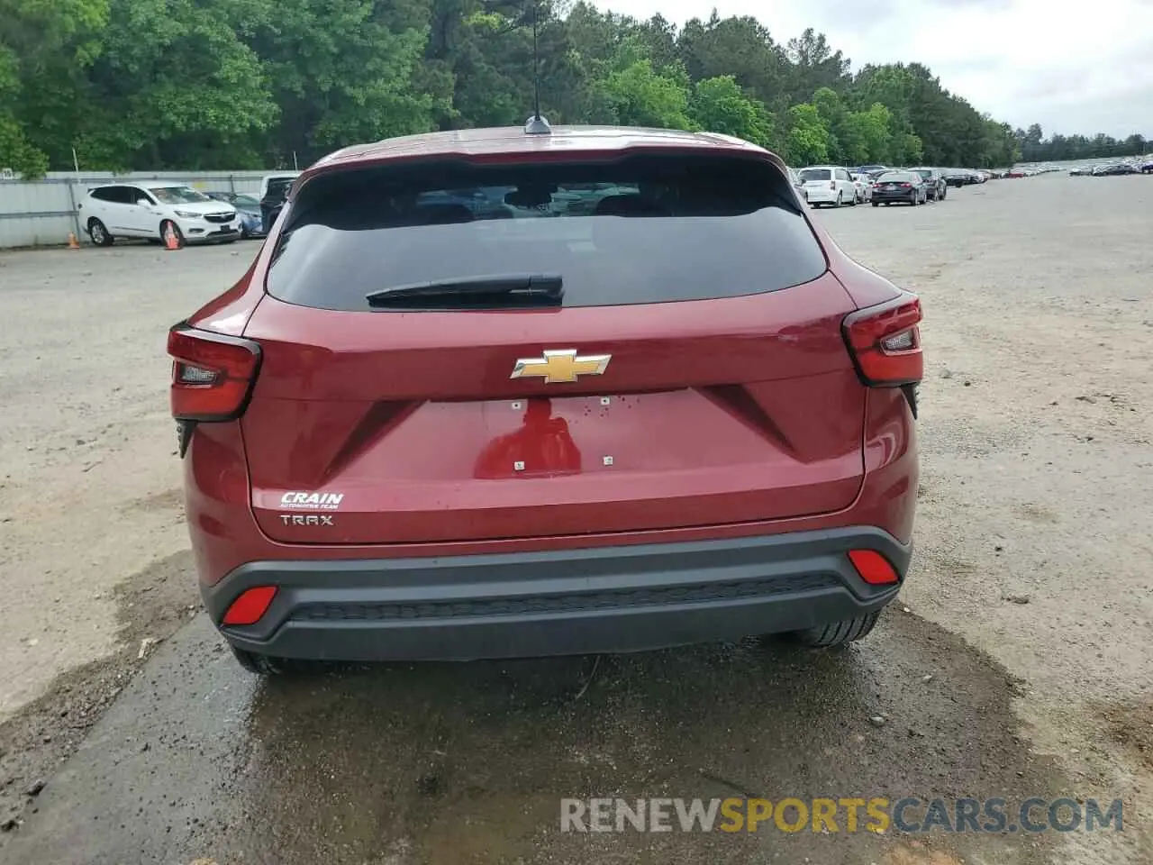 6 Photograph of a damaged car KL77LFEP3SC137978 CHEVROLET TRAX 2025
