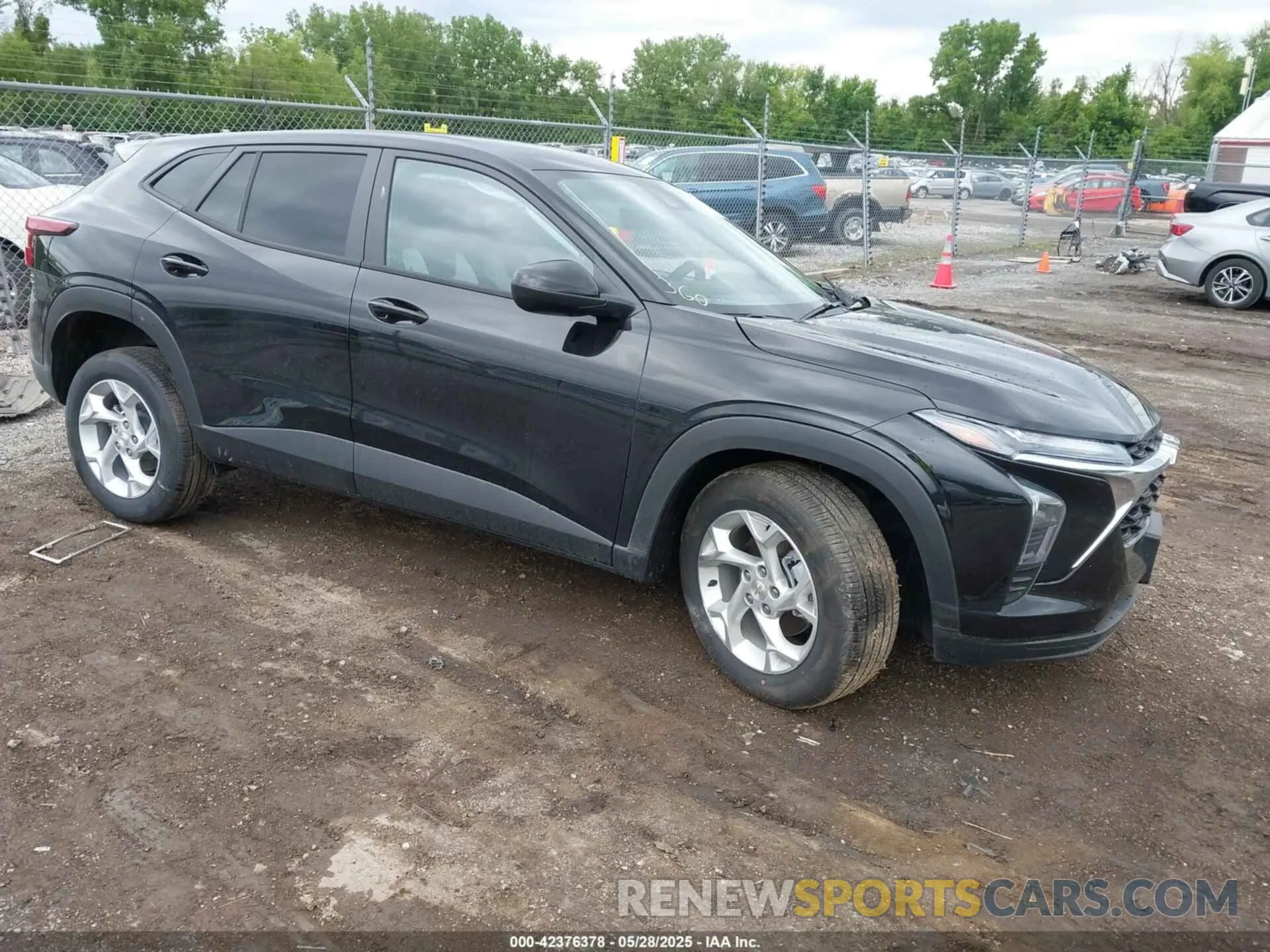 1 Photograph of a damaged car KL77LFEP4SC130652 CHEVROLET TRAX 2025