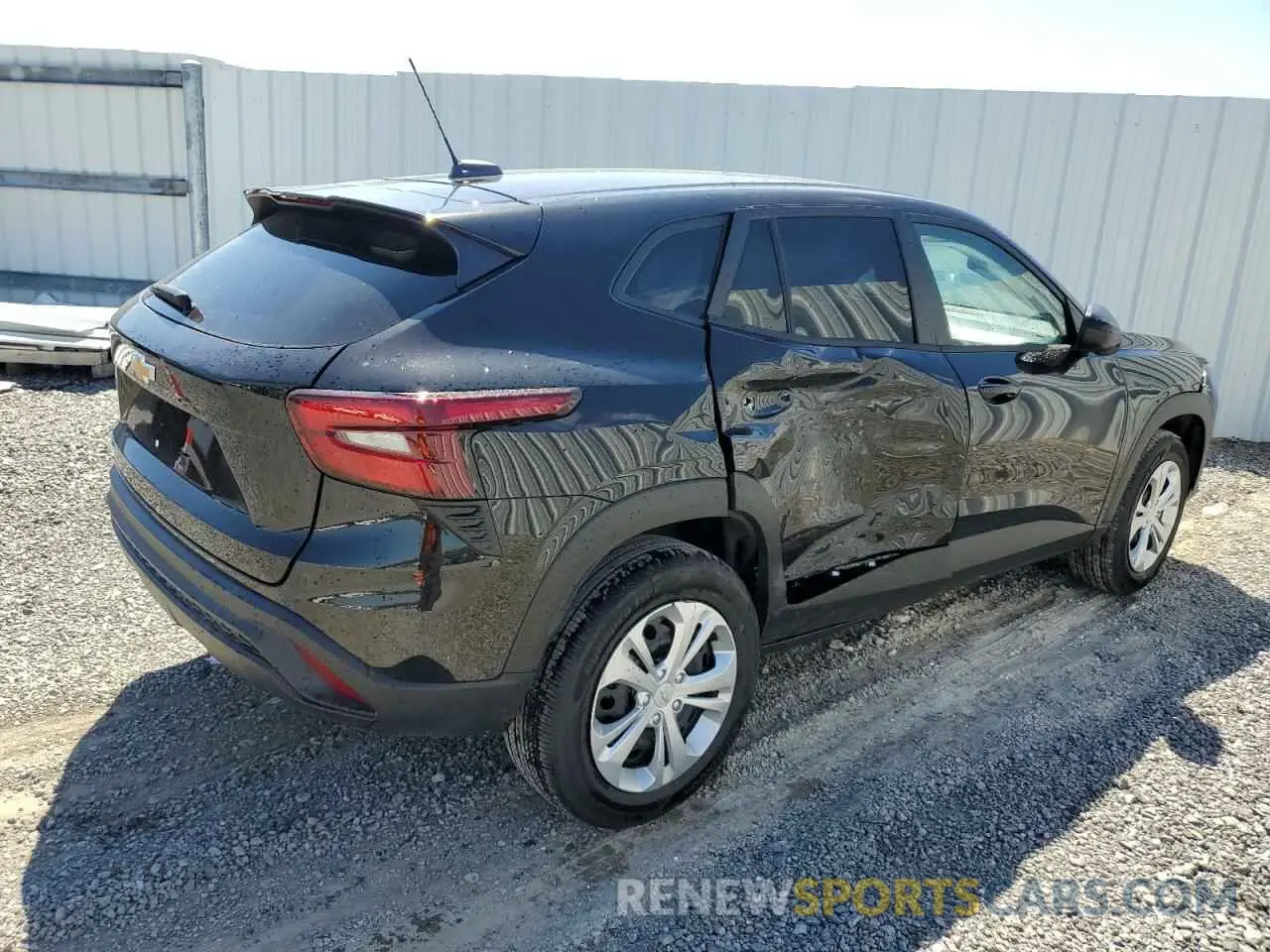 3 Photograph of a damaged car KL77LFEP4SC161609 CHEVROLET TRAX 2025
