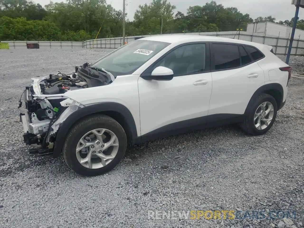 1 Photograph of a damaged car KL77LFEP5SC100463 CHEVROLET TRAX 2025