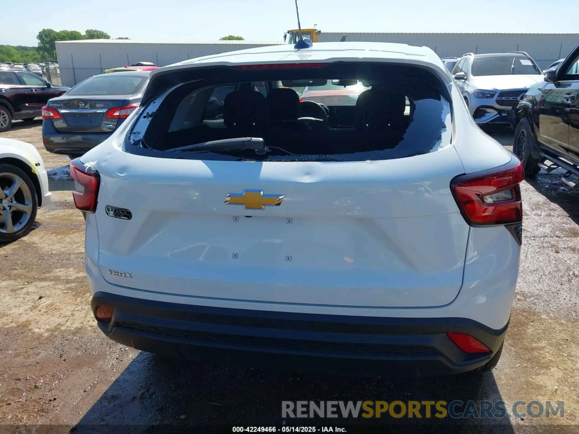 16 Photograph of a damaged car KL77LFEP5SC211272 CHEVROLET TRAX 2025