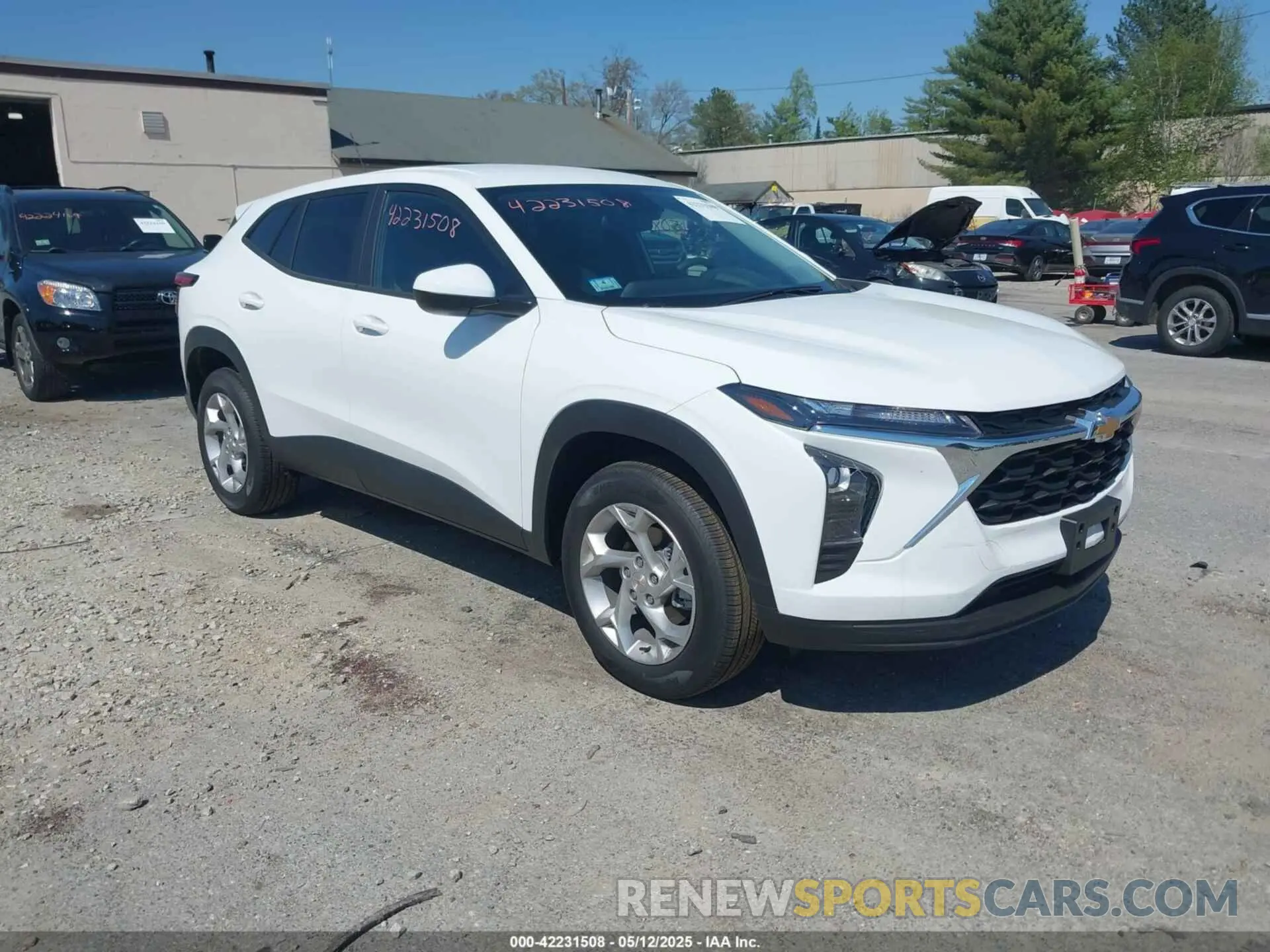 1 Photograph of a damaged car KL77LFEP5SC237595 CHEVROLET TRAX 2025