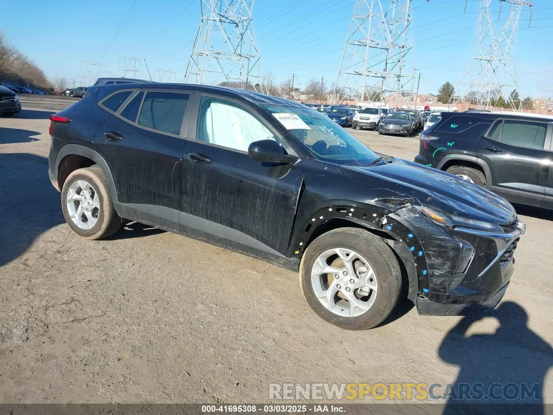 1 Photograph of a damaged car KL77LFEP6SC000310 CHEVROLET TRAX 2025
