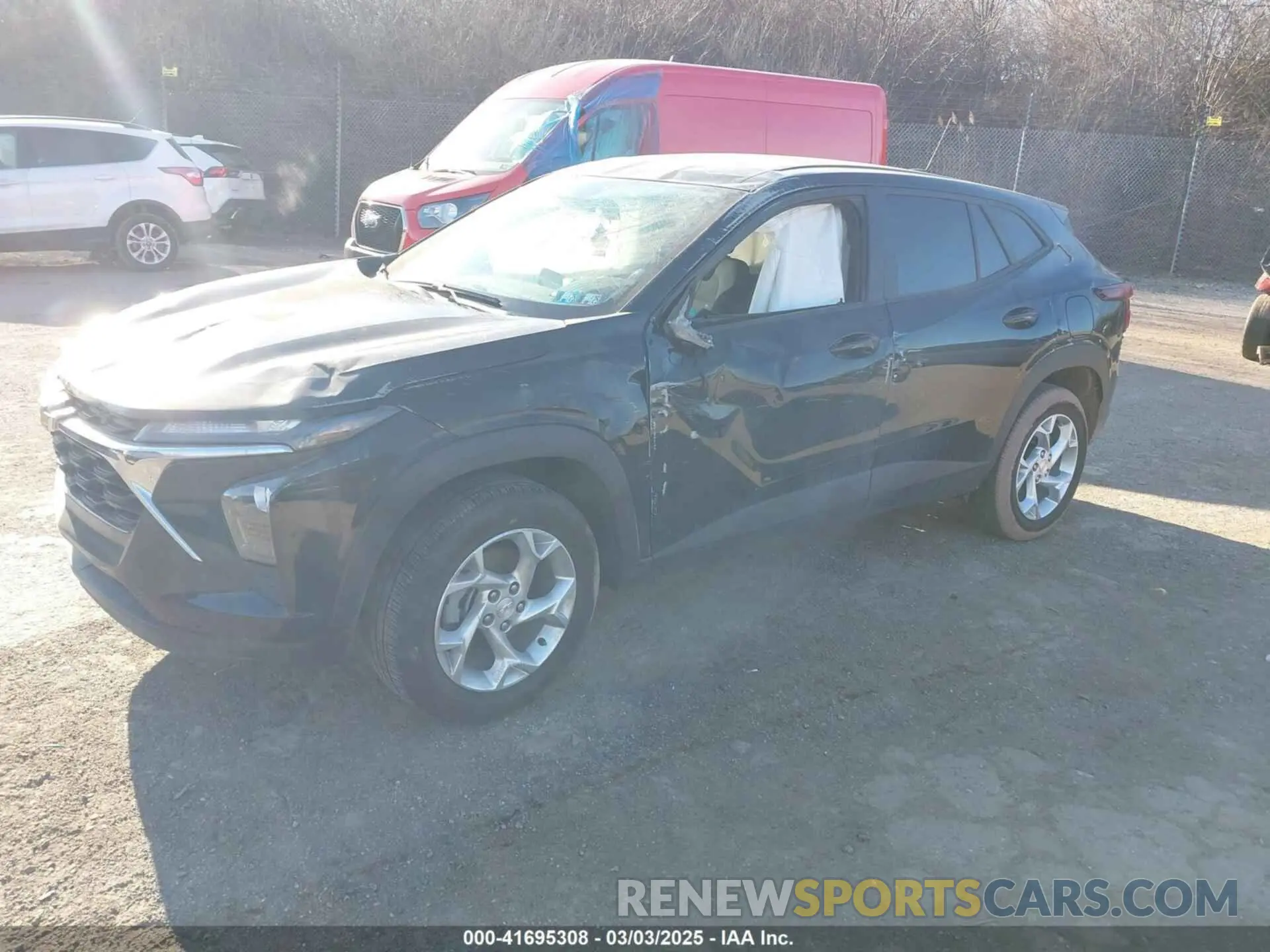 2 Photograph of a damaged car KL77LFEP6SC000310 CHEVROLET TRAX 2025