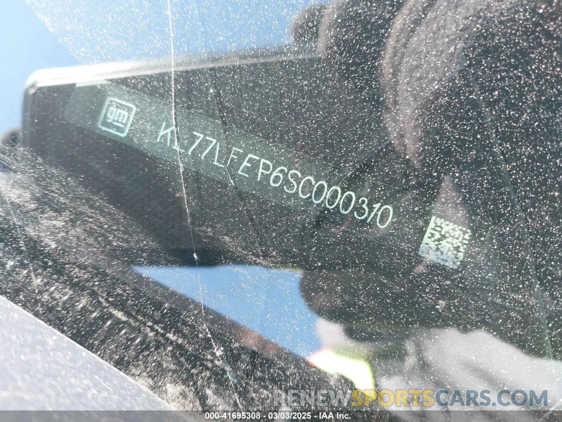 9 Photograph of a damaged car KL77LFEP6SC000310 CHEVROLET TRAX 2025