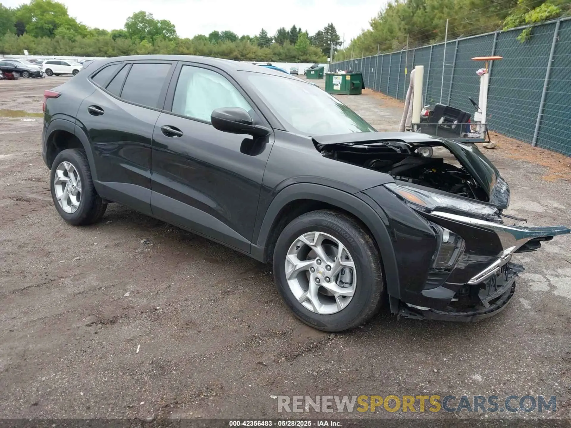 1 Photograph of a damaged car KL77LFEP6SC193252 CHEVROLET TRAX 2025